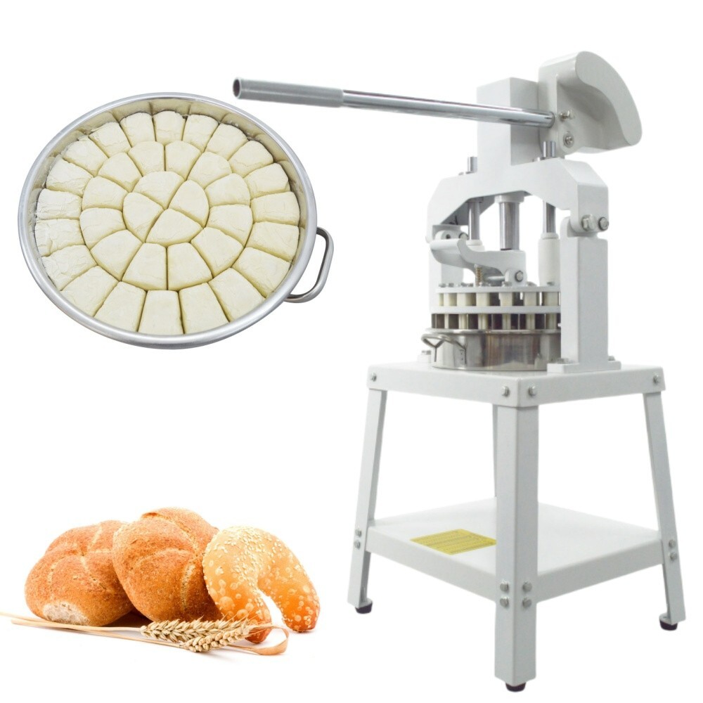36PCS 30-160g Manual Dividing Machine Dough Cutter Bread Pizza Dough Divider