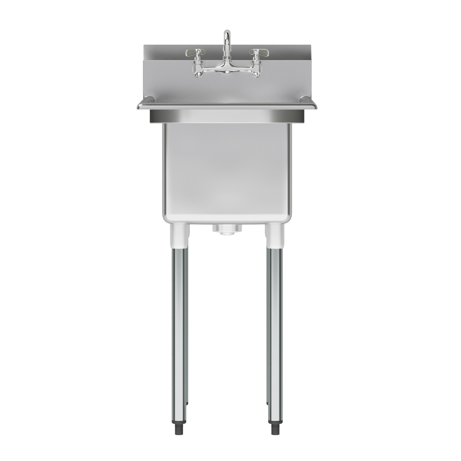 20 in. x 22 in. Stainless Steel One Compartment Sink with 14 in. x 16 in. Bowl