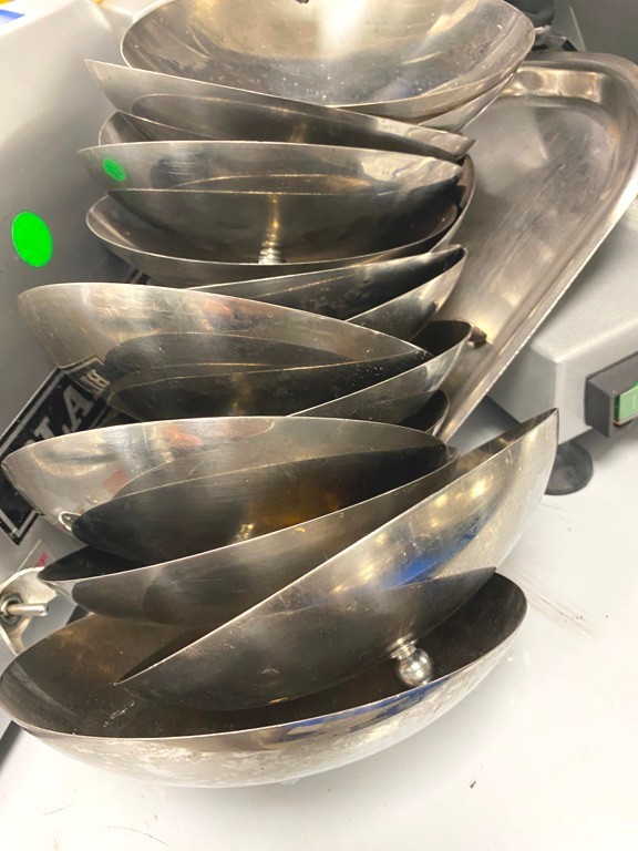 Baskets/ Pan Stainless Steel Fry Pan with Lid, 8″ Pan and 7.5″ Lid