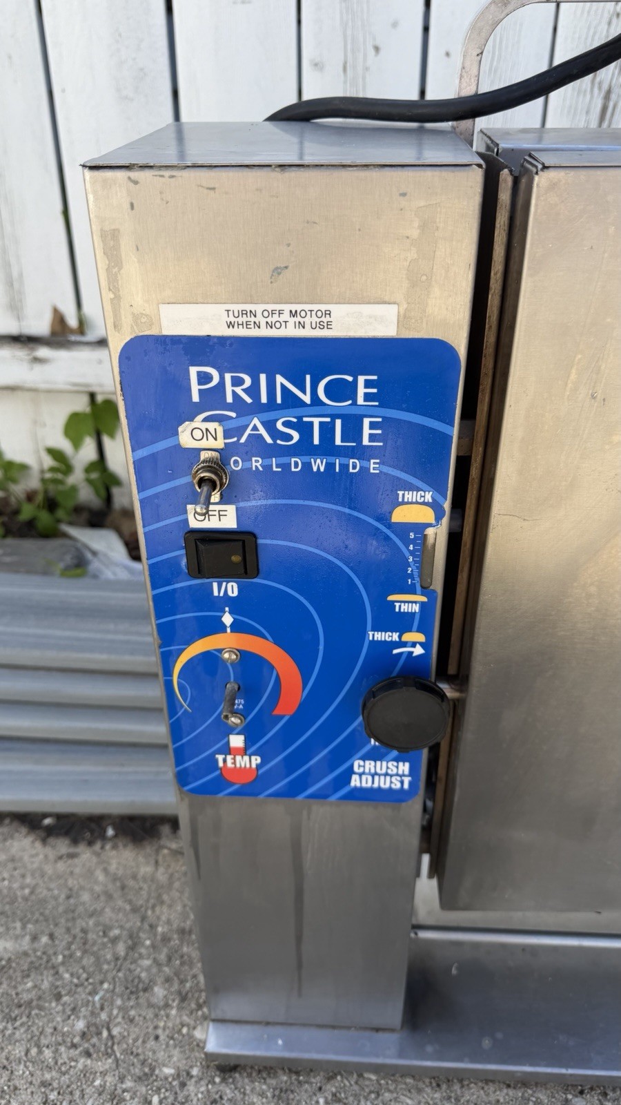 Prince Castle 297-T40 Slim Line Vertical Bun Commercial Toaster Tested 115V