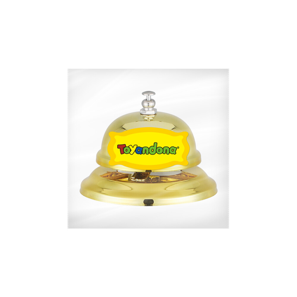 Call Bell Small Counter Bell Ring Service Bell Dinner Game Prop Bell US