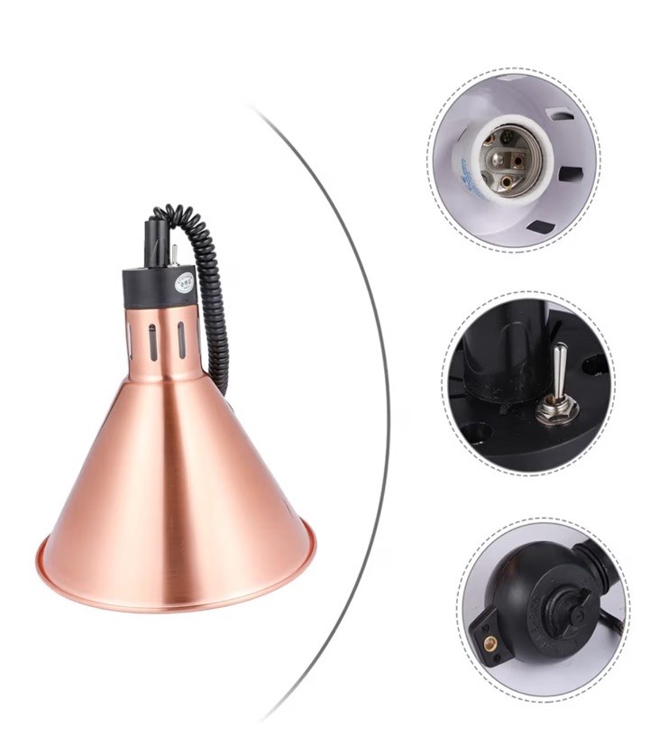 Hotel Retractable Heating Food Lamp