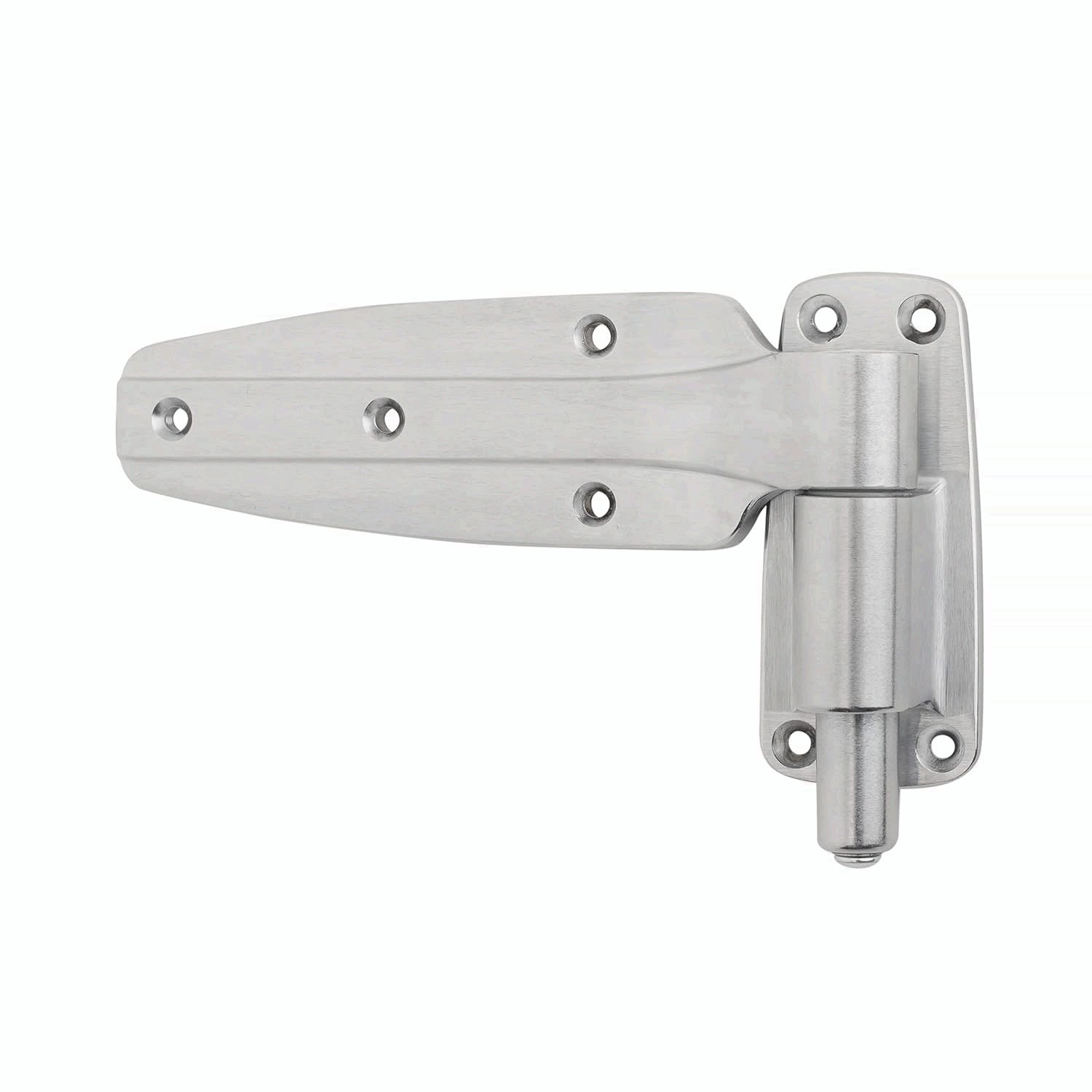 Kason 1248 Spring Assisted Hinge – Flush Brushed Chrome – 11248000028