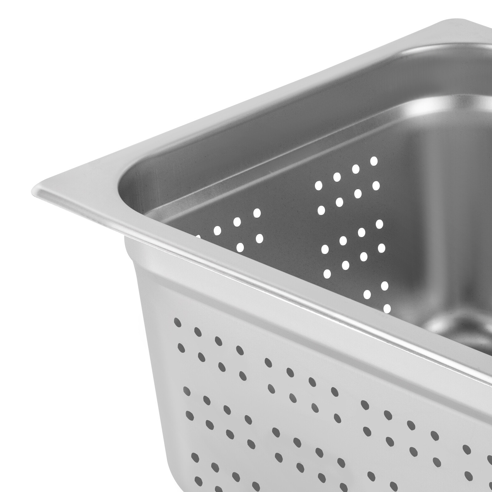 NEW!1/2-Size Perforated Stainless Steel Steam Table Food Pan 6″ Deep Hotel Pan