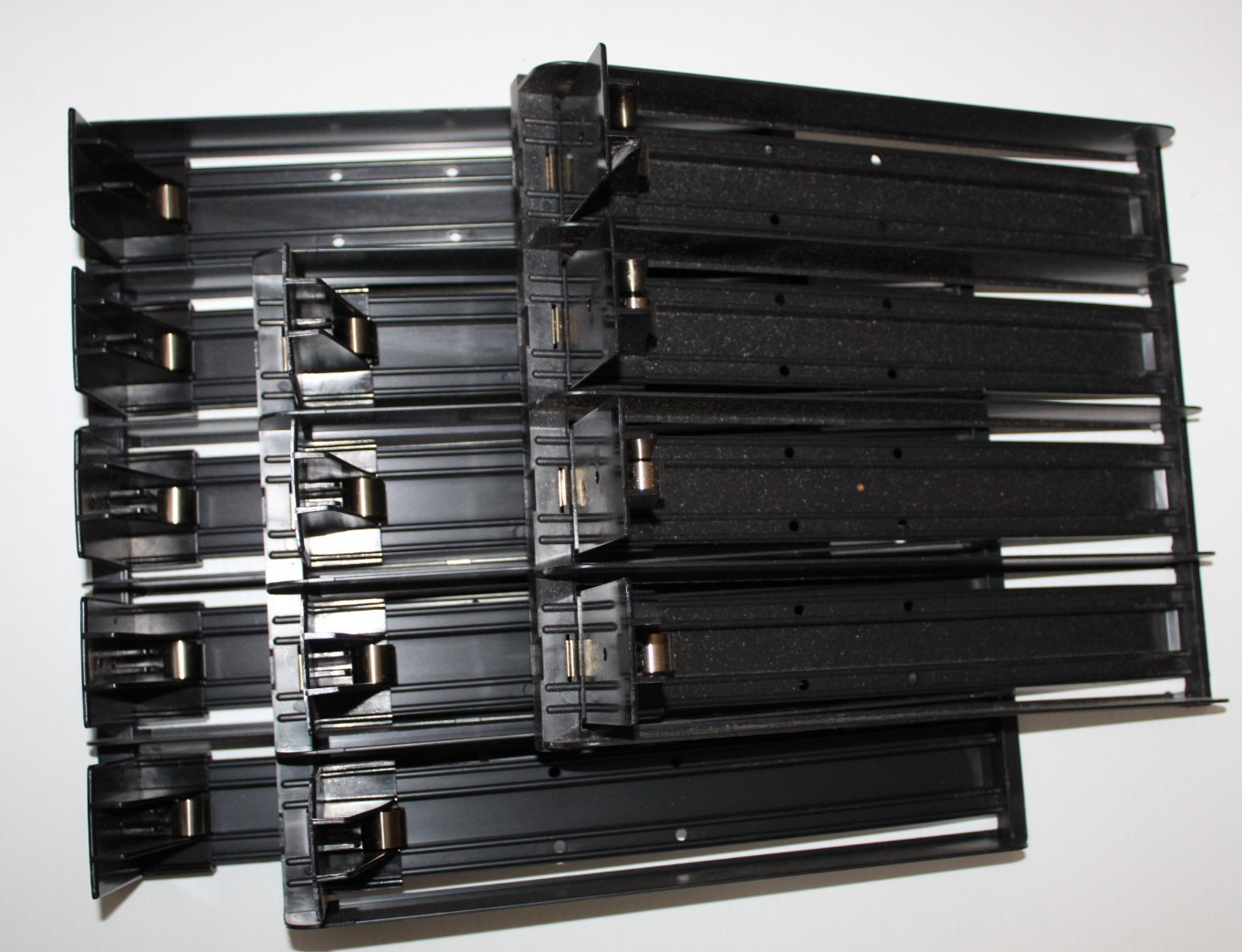 Vending Machine Conveyor Parts Set of 2 w/ 4 Compartments 1 w/ 5 Compartments