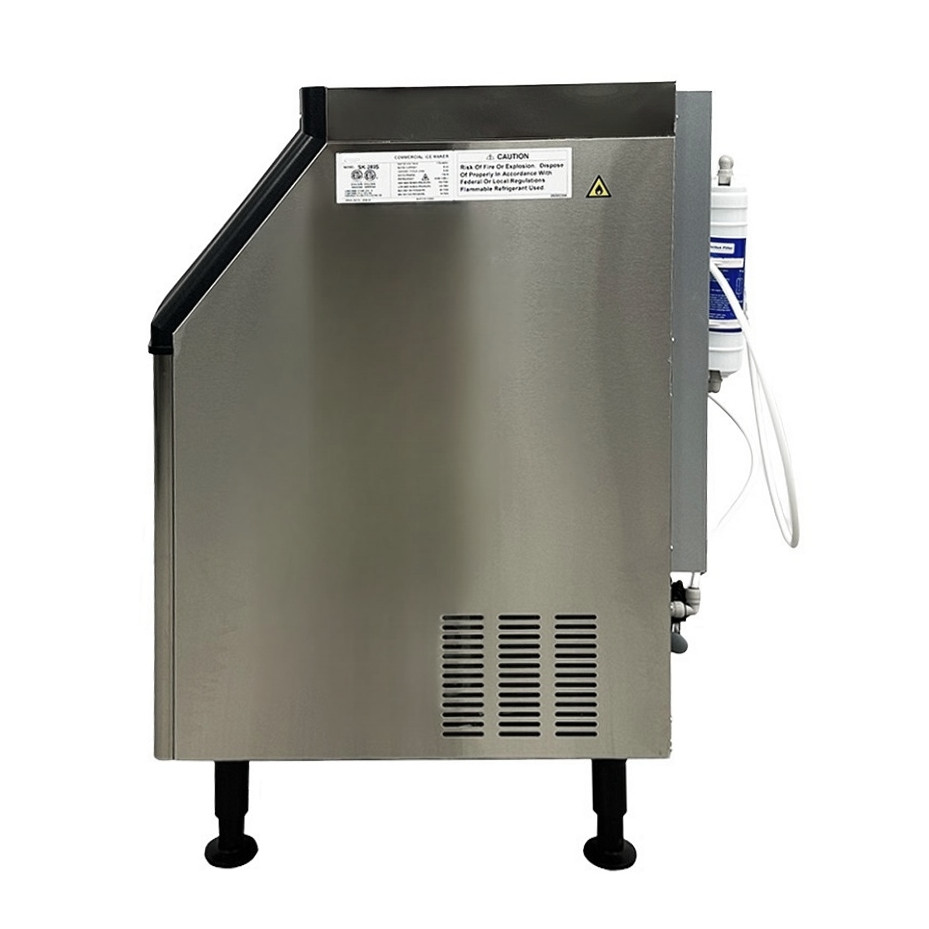 NSF Commercial Cube Ice Maker 290 LBS/ Day, Free Standing Ice Machine