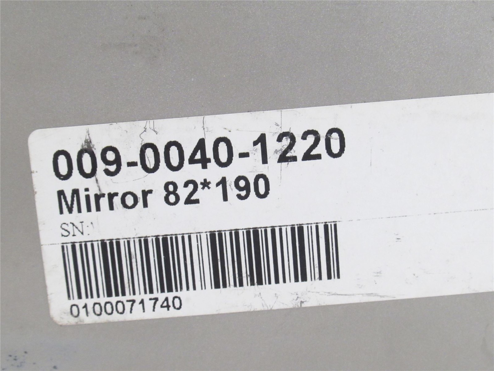 237179 New-No Box; Marel 4264025 IPM 3 Mirror 009-0040-1220