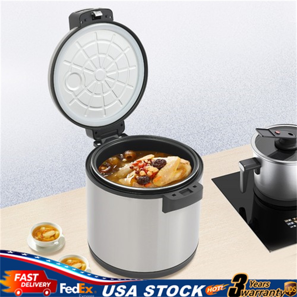 19L/20Qt Electric Commercial Rice Warmer Restaurant Non-stick Rice Warmer 110W
