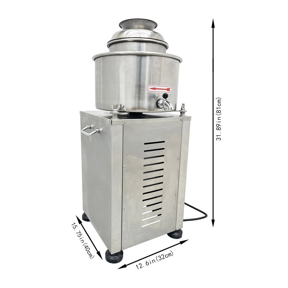 110V Meatball Beater Machine Electric Multifunctional Meat Puree Maker w/2 Blade