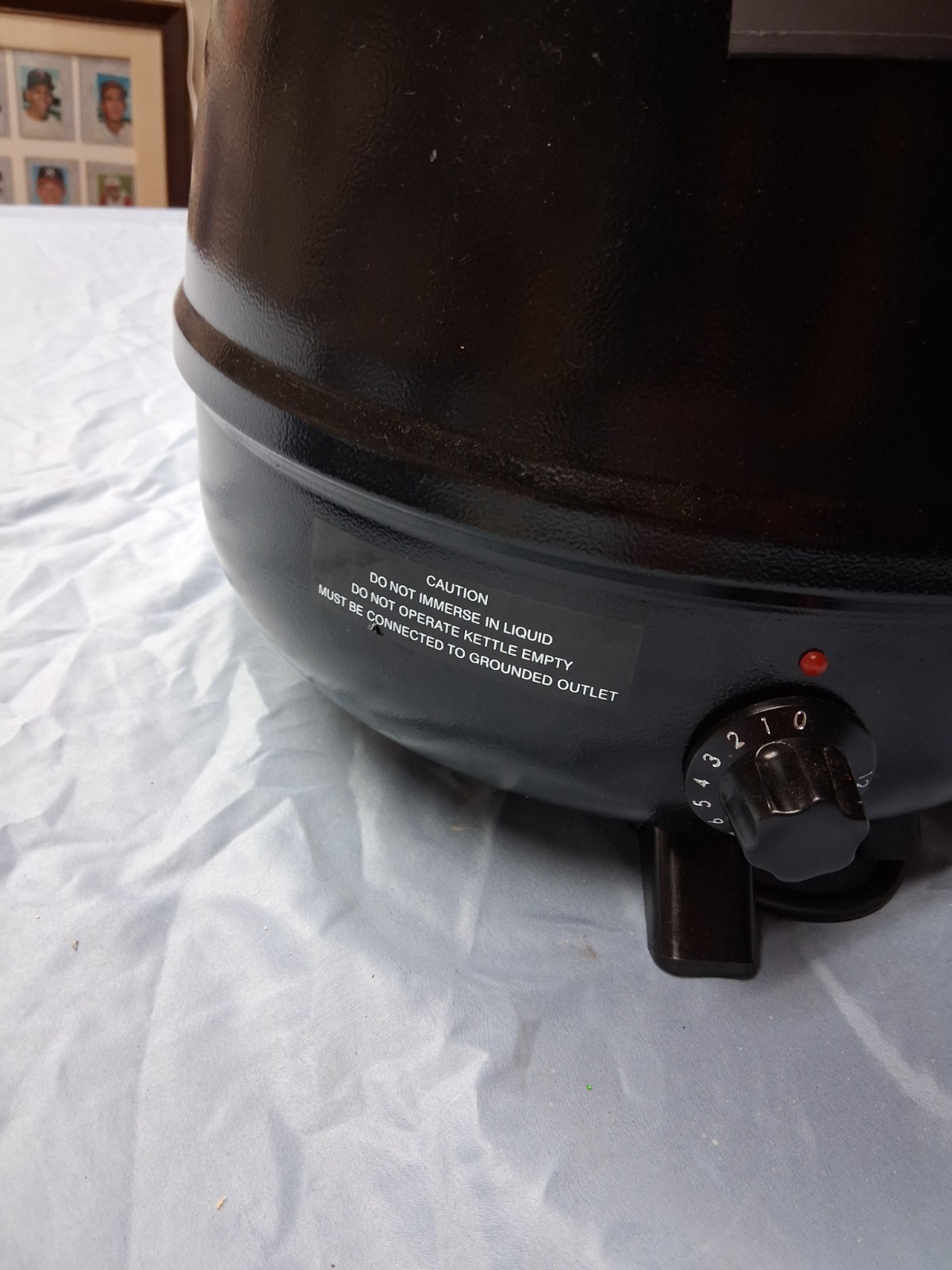 Galaxy 11 Qt Black Soup Warmer Model 177GSW11 MPN 177GSW11