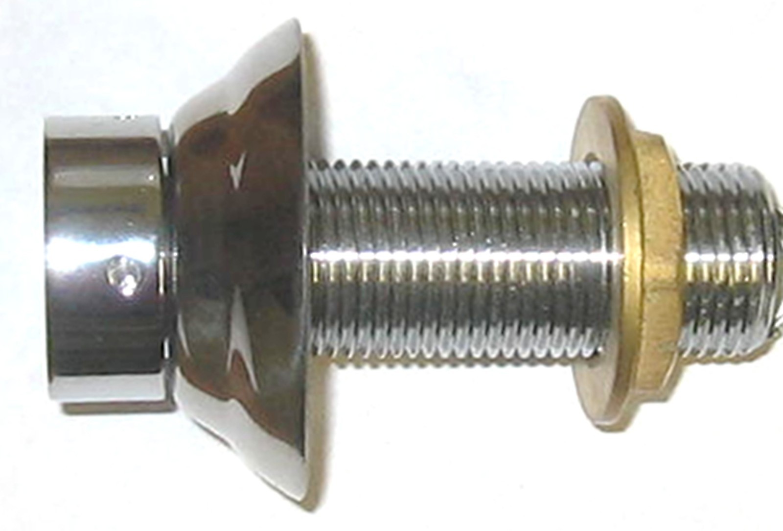 3″ SHANK – Beer Parts – Kegerator Tap Keg Shank – STAINLESS STEEL FLANGE-4333AF