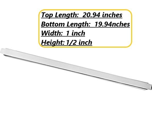 4 PCS 20 Inch Stainless Steel Steam Table Adapter Bars Pan Divider 21 In