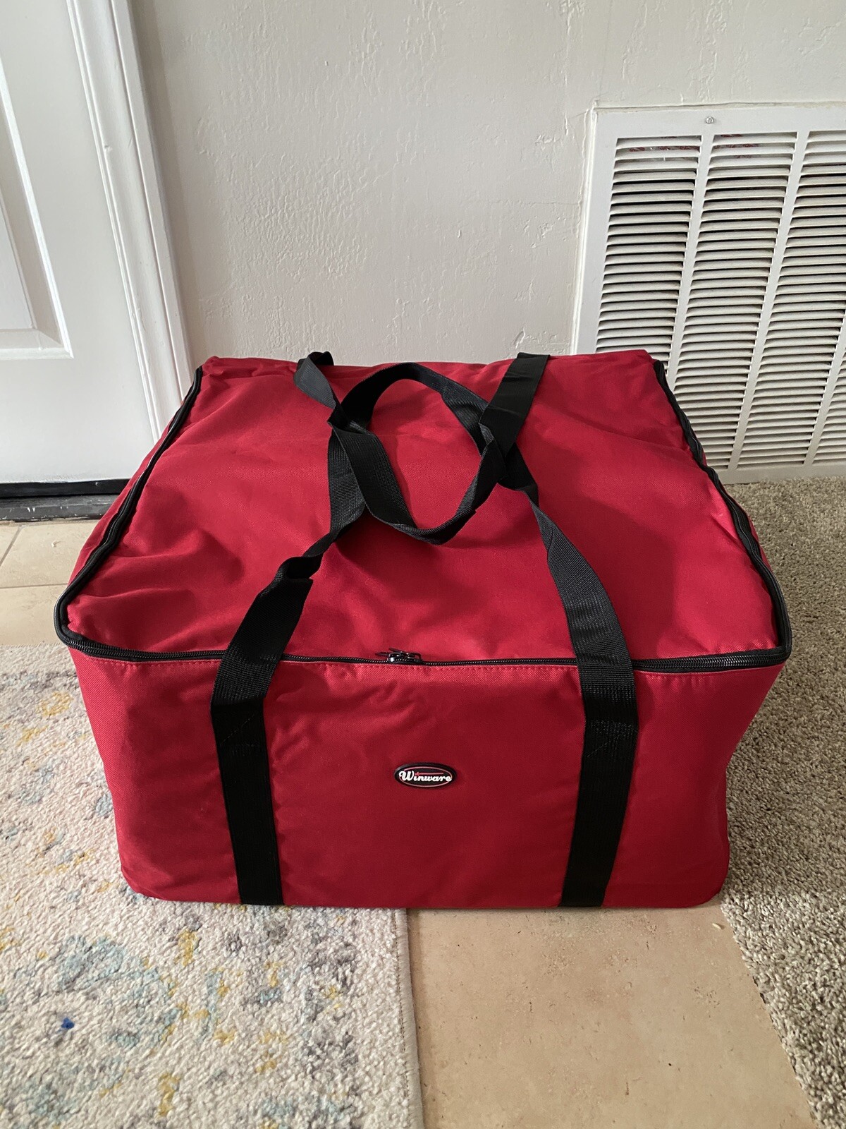 Insulated Food Bags 22x22x12 (Hot & Cold) Pizza Catering Camping Beach DoorDash