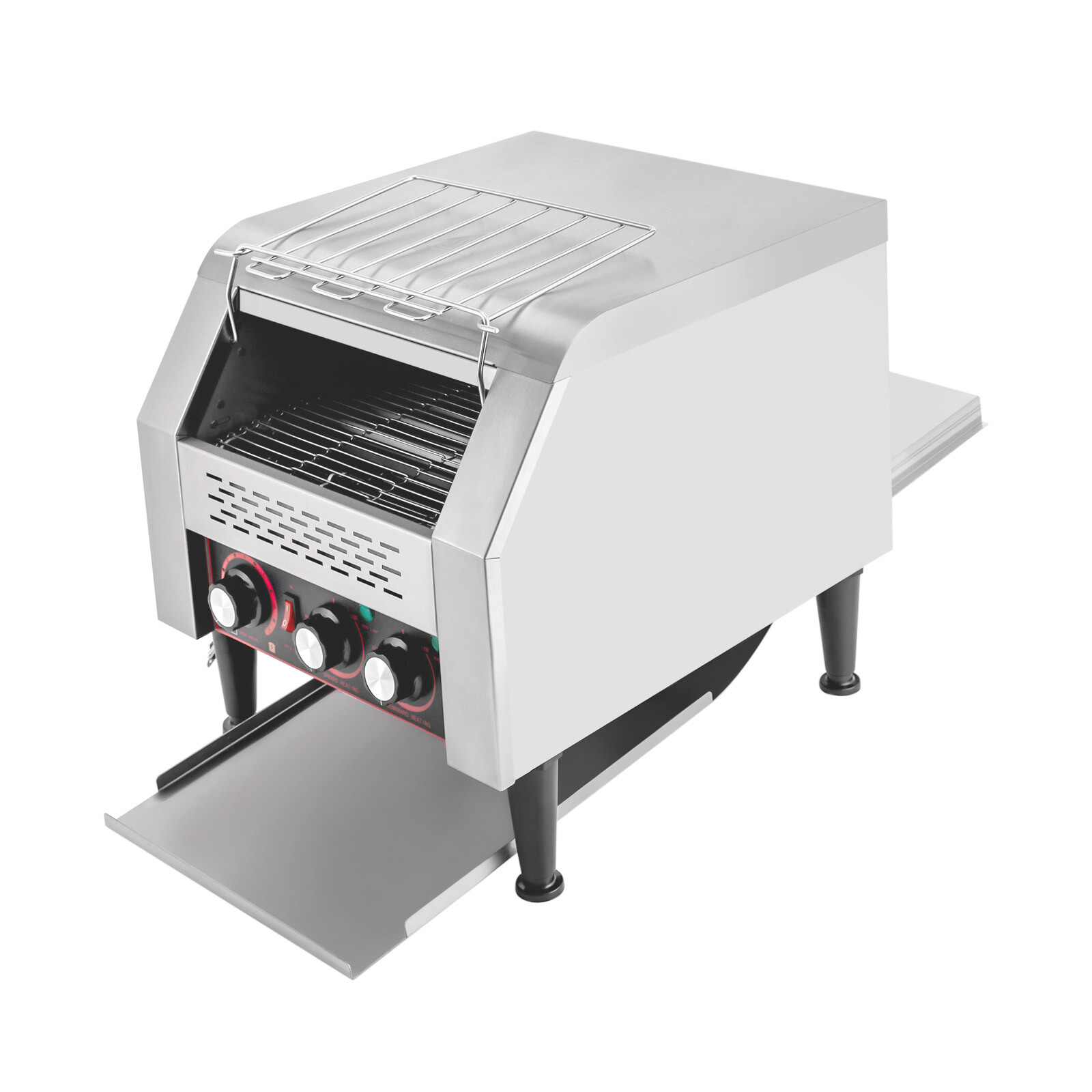 300PCS/H Electric Commercial Conveyor Toaster Tray Toasting Machine Restaurant