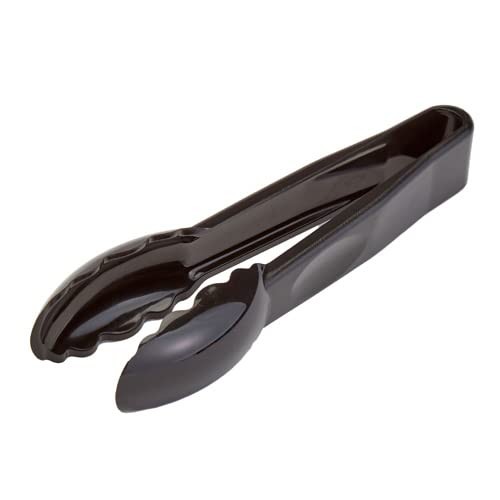 Cambro Manufacturing 6TGS110 Camwear Tongs Scalloped Black 6» (1 Each)