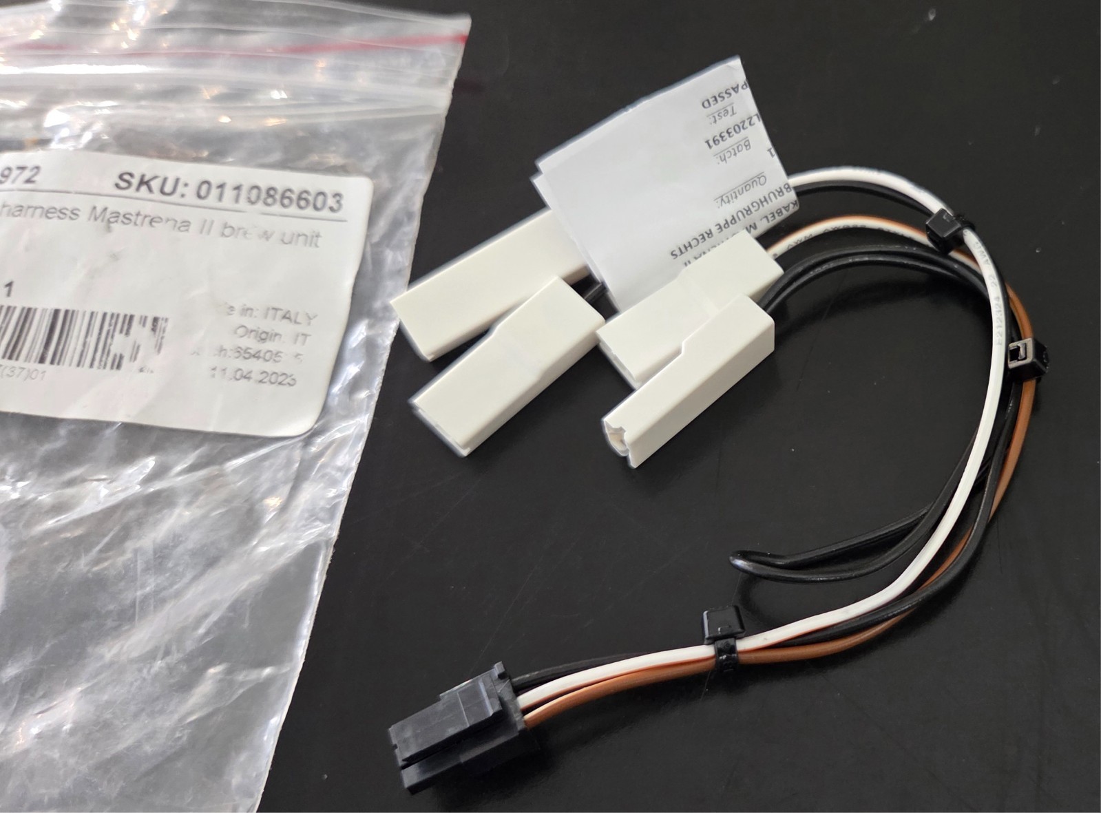 Thermoplan Wiring Harness Mastrena II Brew Unit Right 130.972 | 011086603