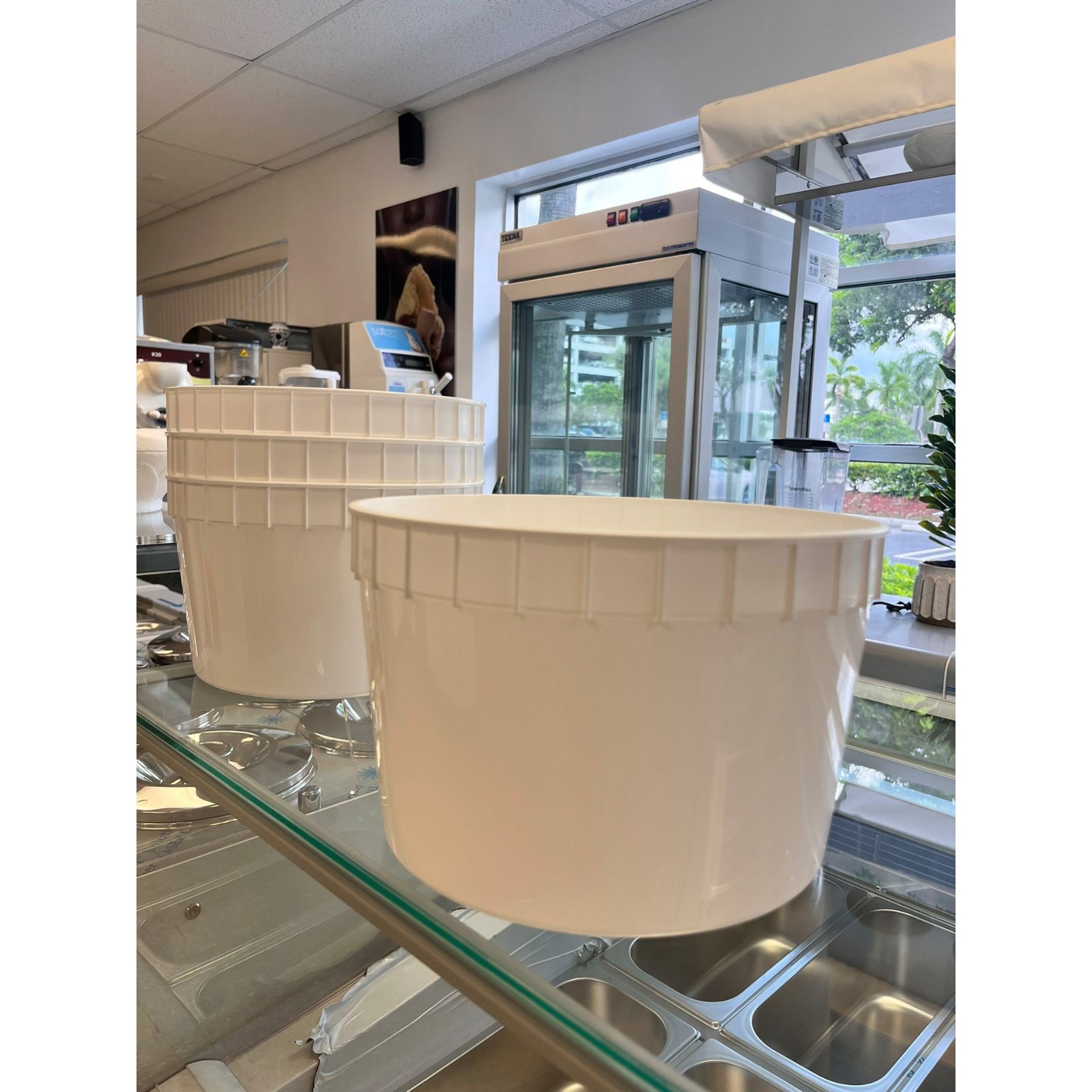 1.5 Gallon Plastic Ice Cream Containers – Set of 10 | No Lids | Food Storage