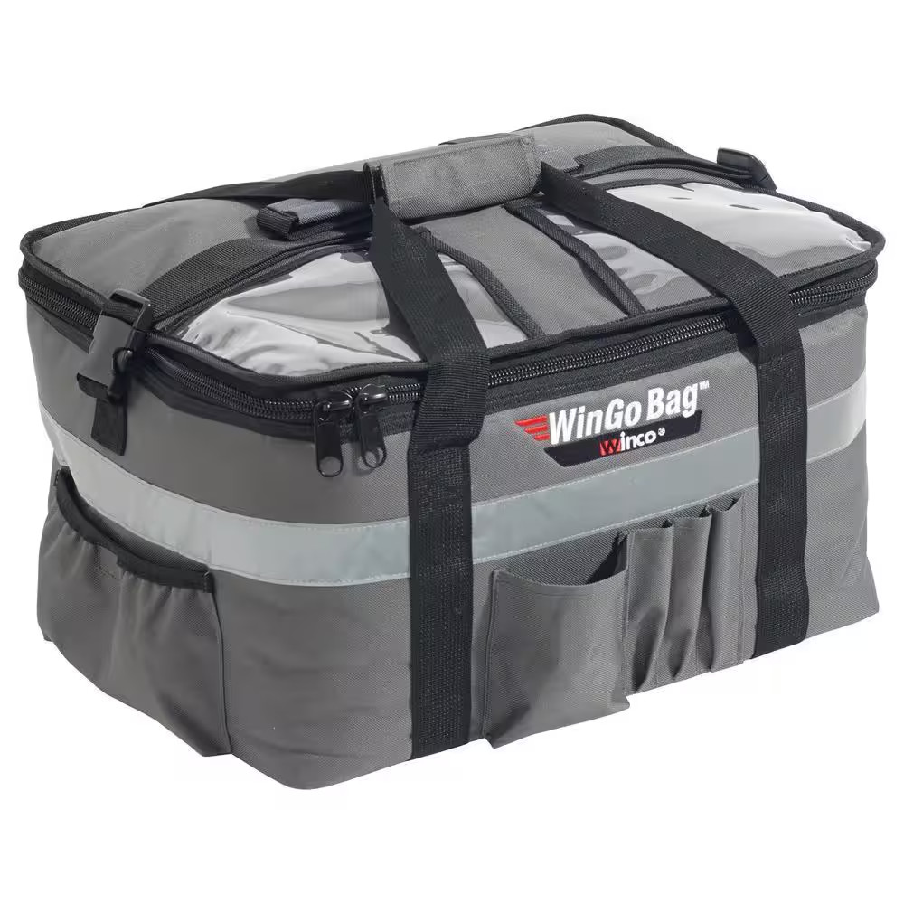 Premium Polyester Catering Bag with Beverage Divider