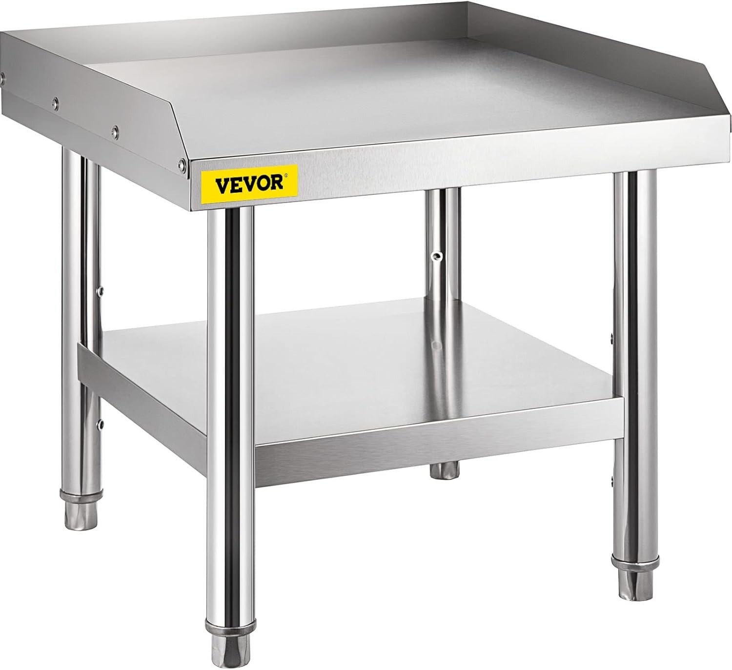 Stainless Steel Equipment Grill Stand, 24 x 24 x 26 Inches Stainless Table, G…
