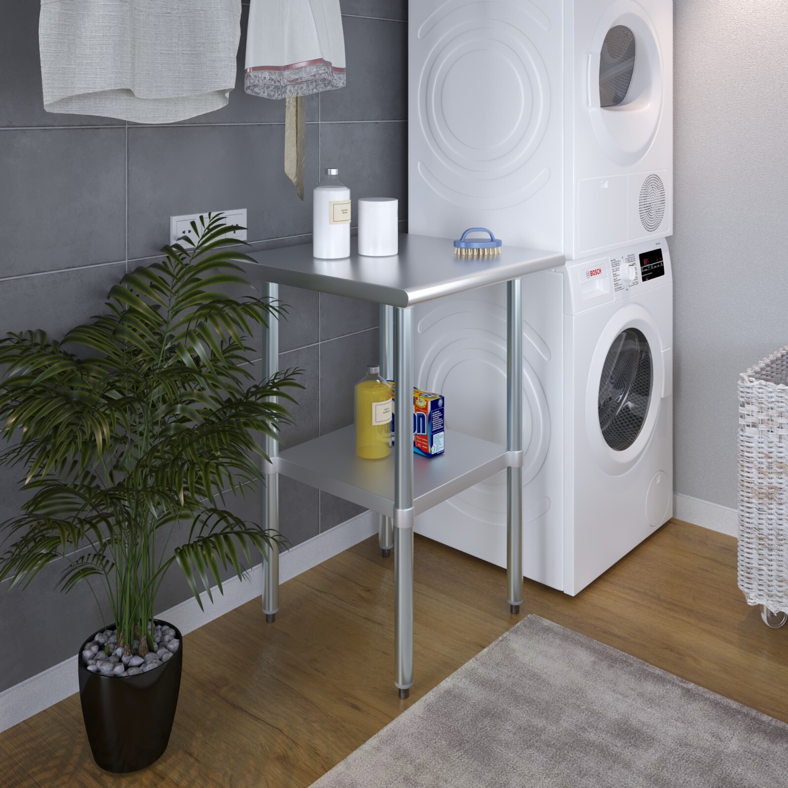 24 in. x 24 in. Stainless Steel Table