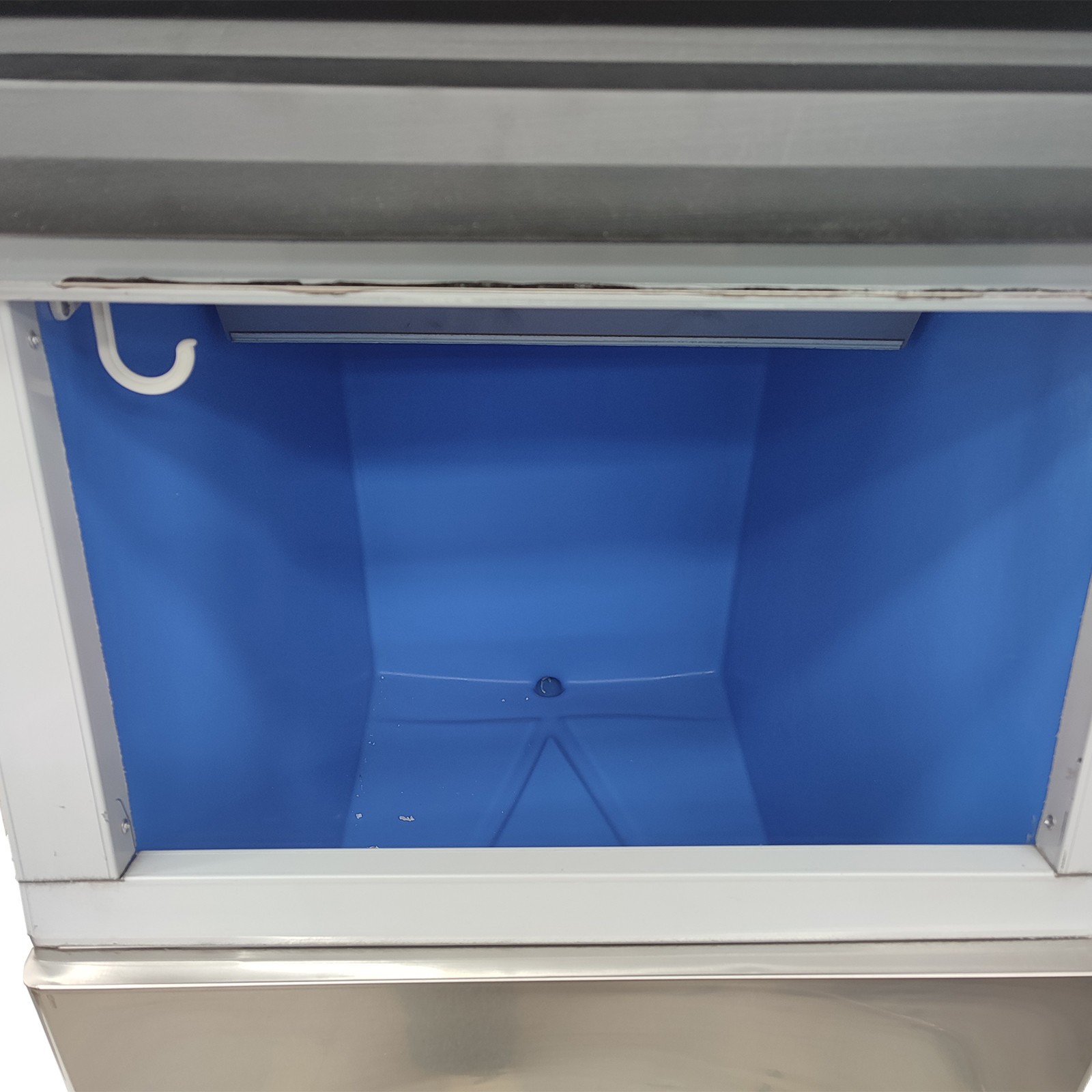 110V 550LBS/24H Commercial Ice Maker Machine, Air Cooled w/220LBS Storage Bin