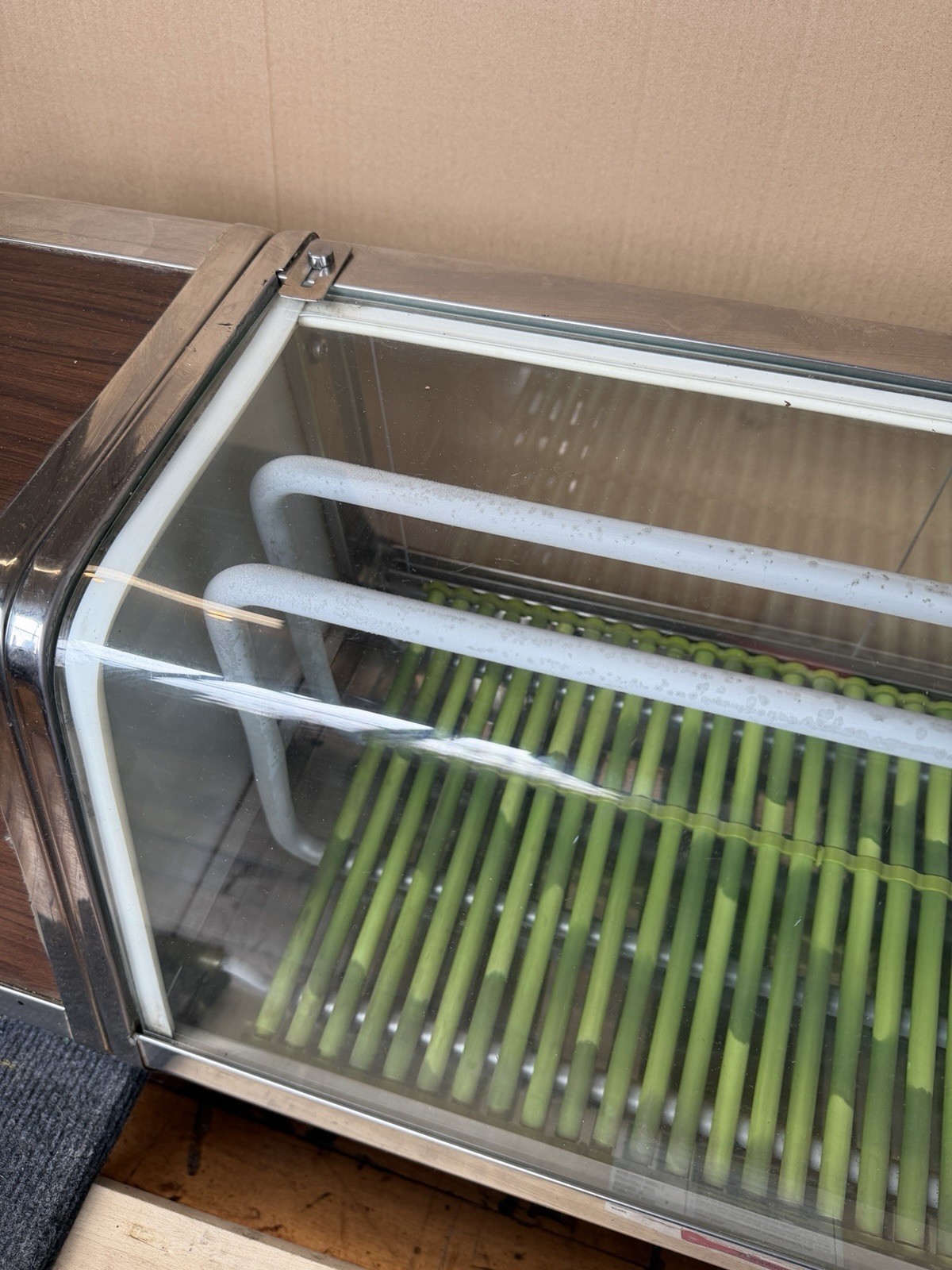 Japanese Sushi Display Refrigerator Kanzen Reizou Neta Case 50″ Tested Works