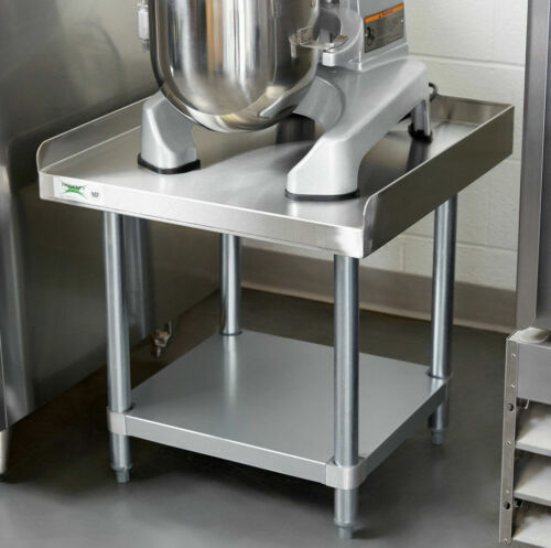 24″ x 24″ Stainless Steel Table Commercial Heavy Duty Equipment Work Mixer Stand