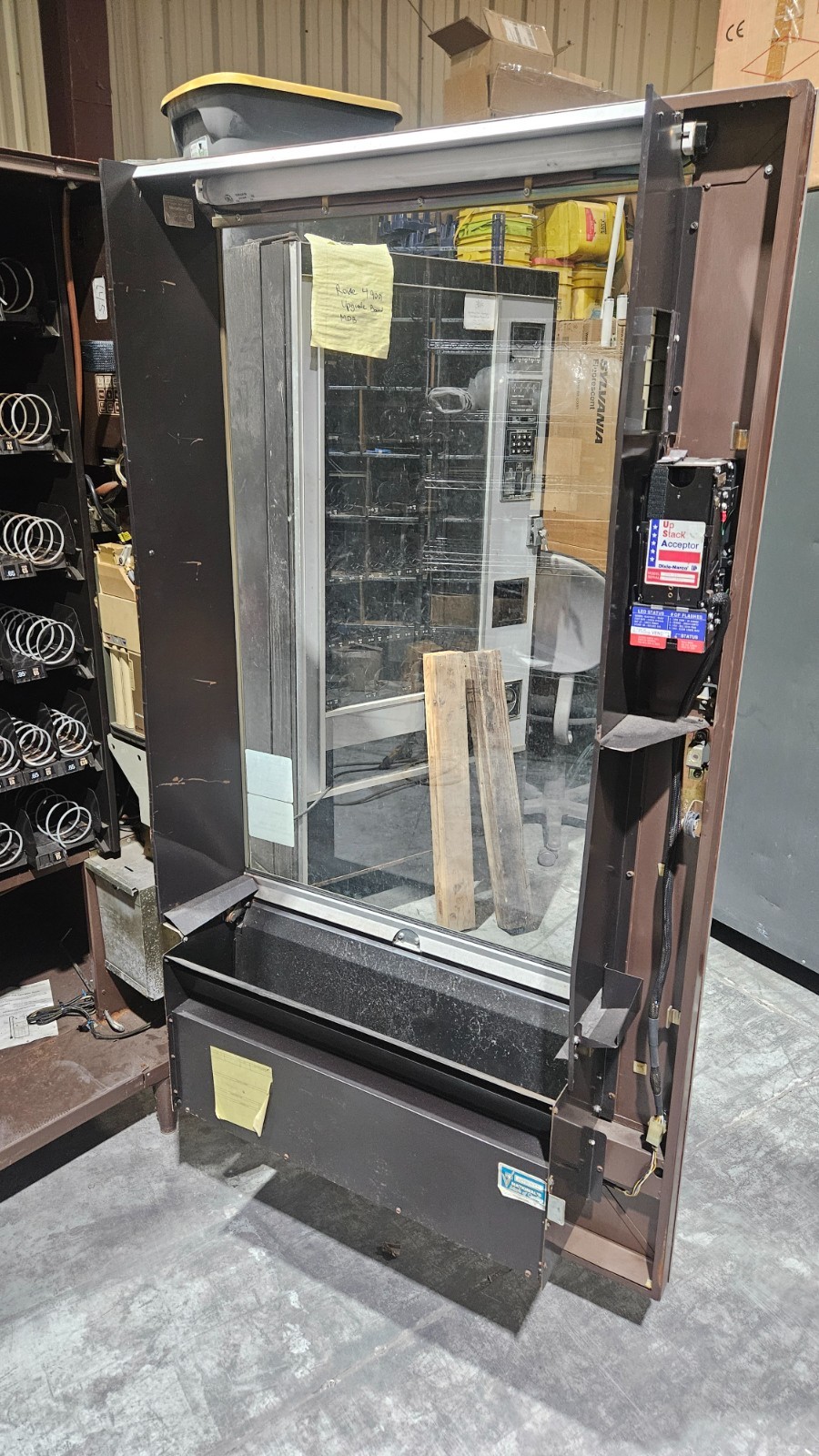 FULLY WORKING Crane National Snacktron 1 Snack Machine Snack Vending Machine