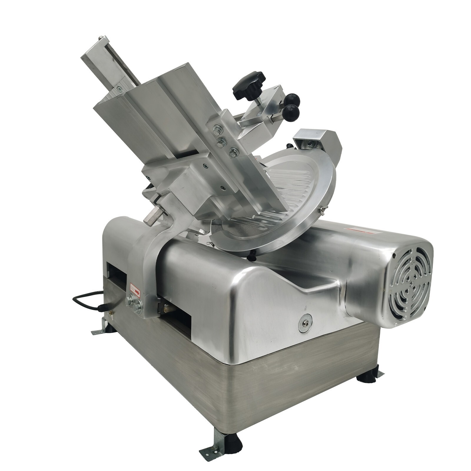 13inch Frozen Meat Slicing Machine Various Meat Slices Cutting Commercial 110V