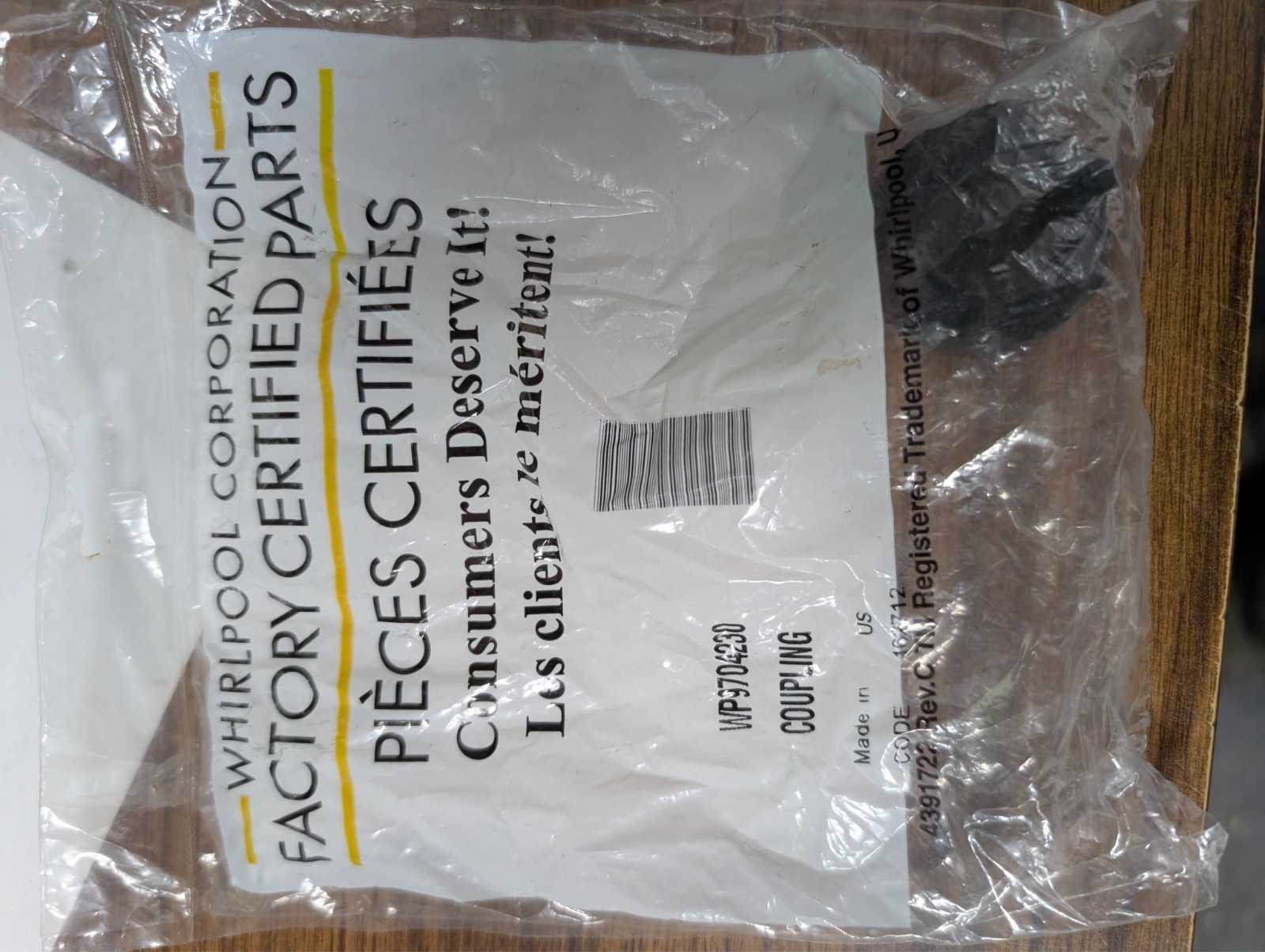 🛠️Genuine OEM Whirlpool KitchenAid WP9704230 Replacement Part