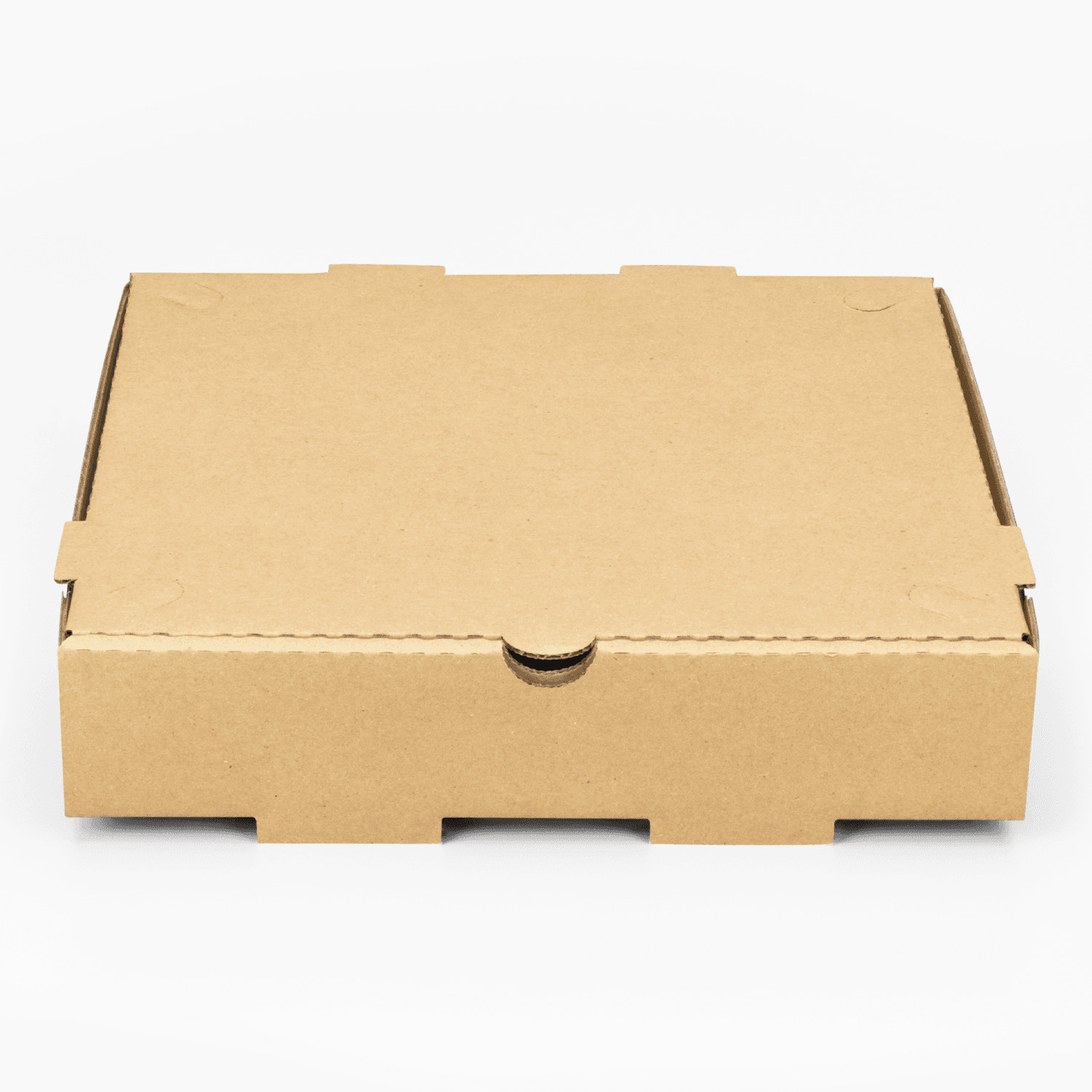 Karat Corrugated Pizza Box, 10»x10»x2», Kraft – 50 pcs, FP-PBF10K