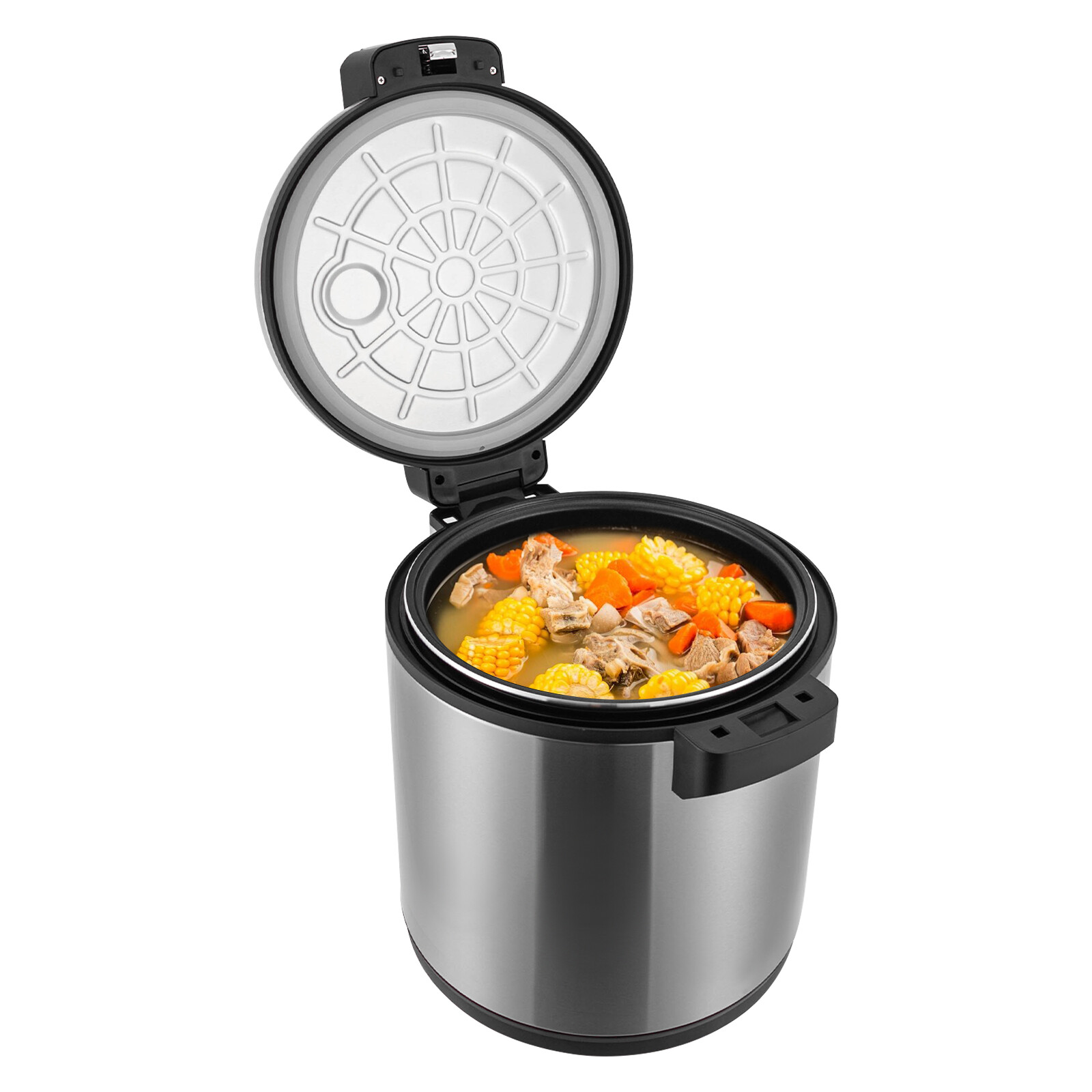 110W Electric Rice Warmer Heavy Duty Rice Warmer Food Warmer with Rice Spoon