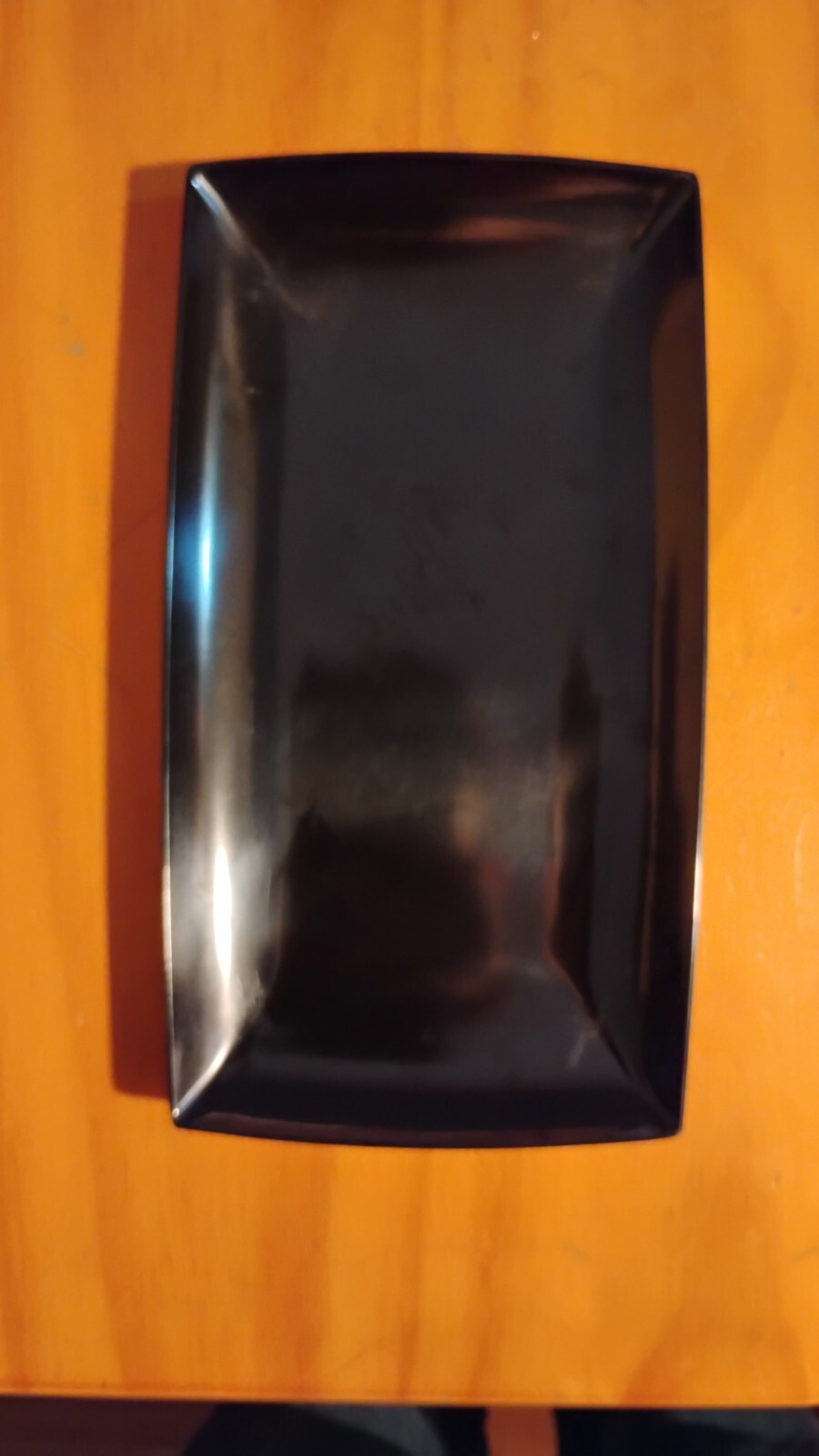 Thunder Group 49095BK 9-1/2″ x 5-1/4″ Black Melamine Tray – 1pc