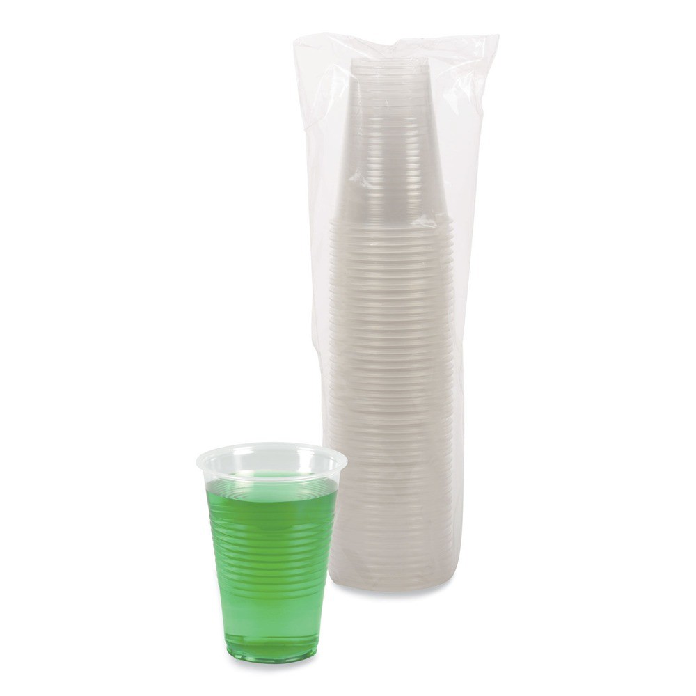 Boardwalk TRANSCUP14CT 14 oz. Plastic Cold Cups – Translucent (1000/CT) New