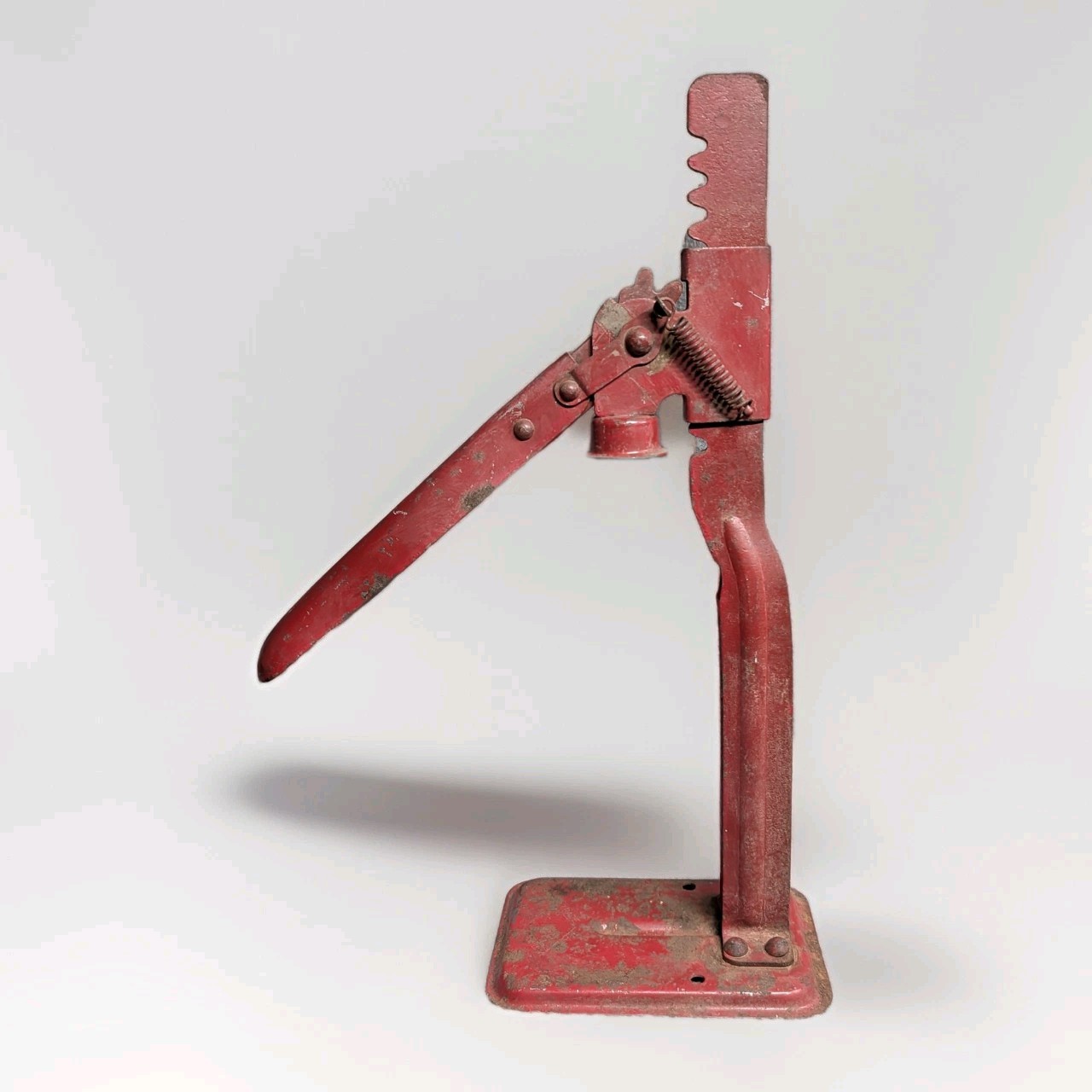 Climax Vintage Prohibition Era Red Metal Bottle Capper Industrial Farmhouse 16″