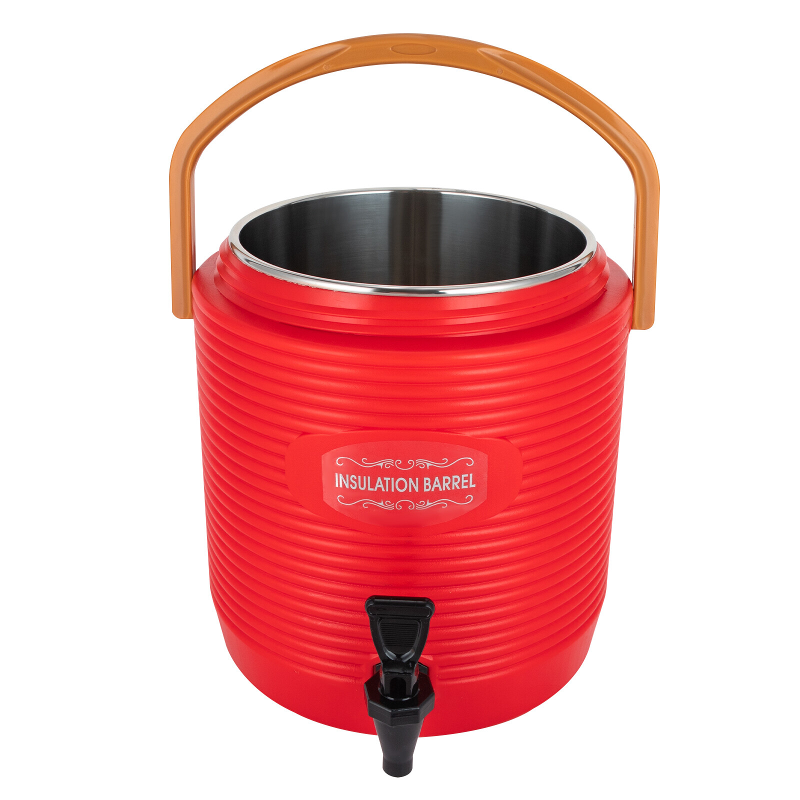 Stainless steel 13L Insulated Barrel Beverage Dispenser Water Milk Tea Coffee US