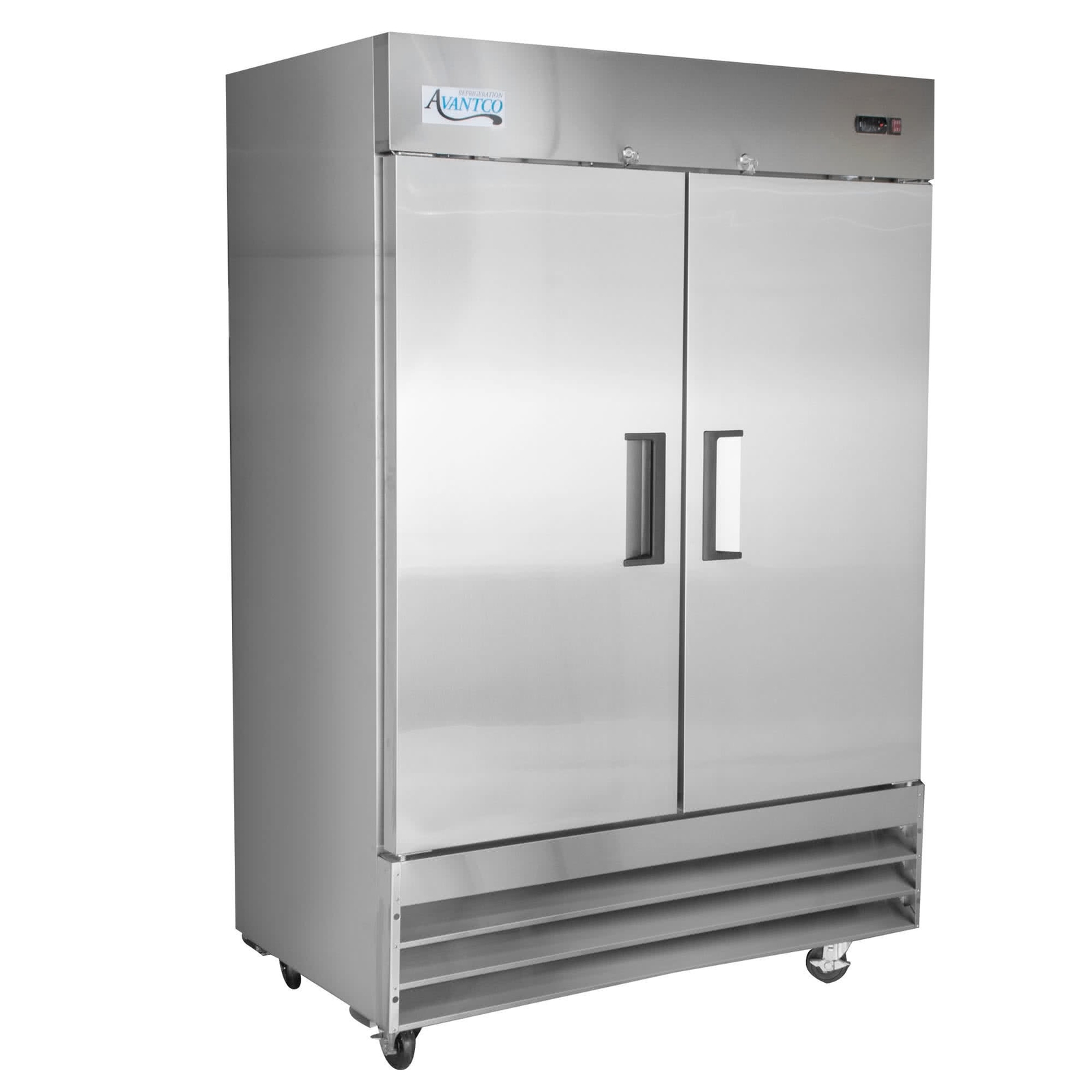 54″ Solid Door Reach-In Refrigerator