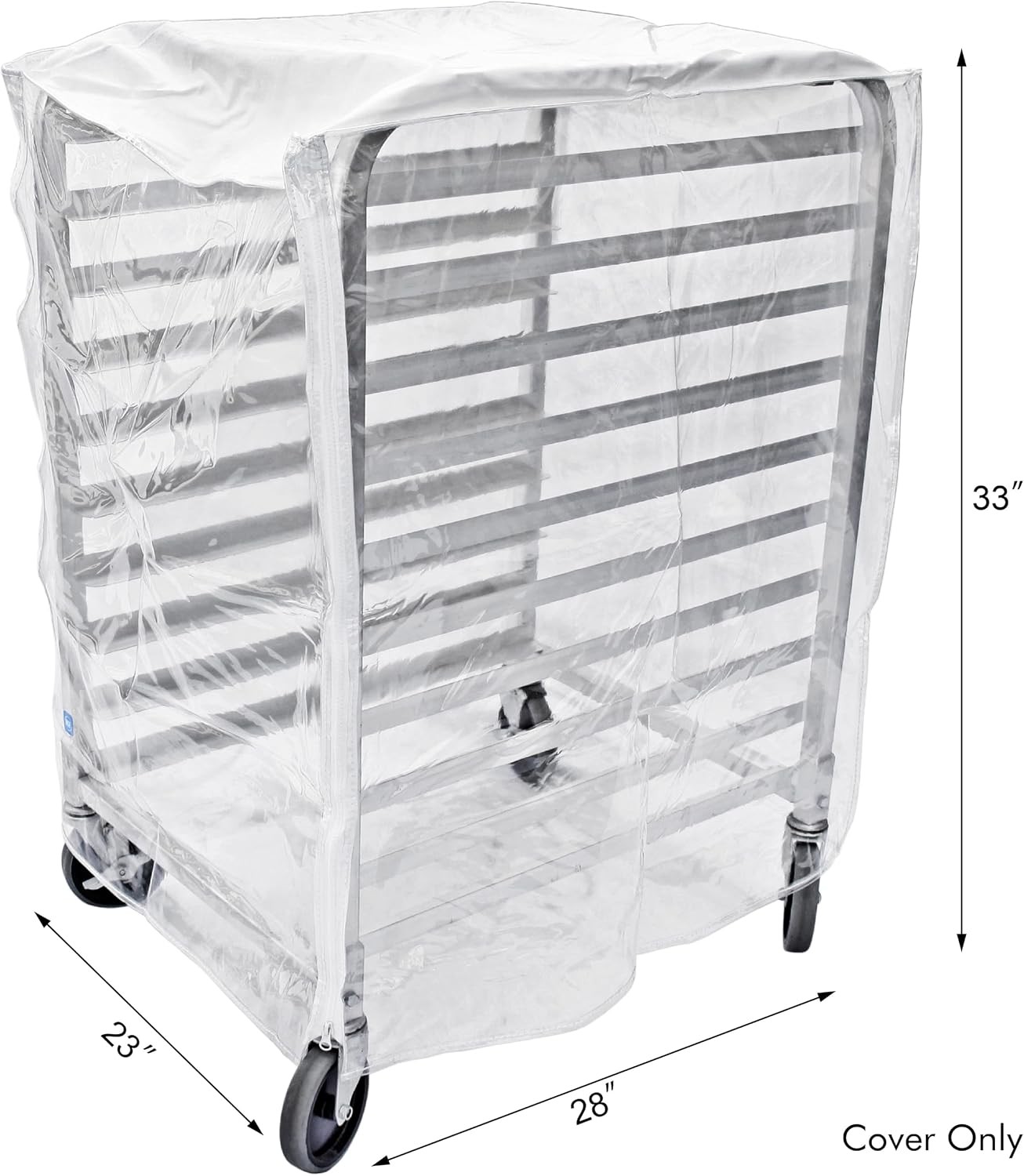 Costway 10 Sheet Aluminum Bakery Rack Rolling Commercial Cookie Bun Pan Kitchen