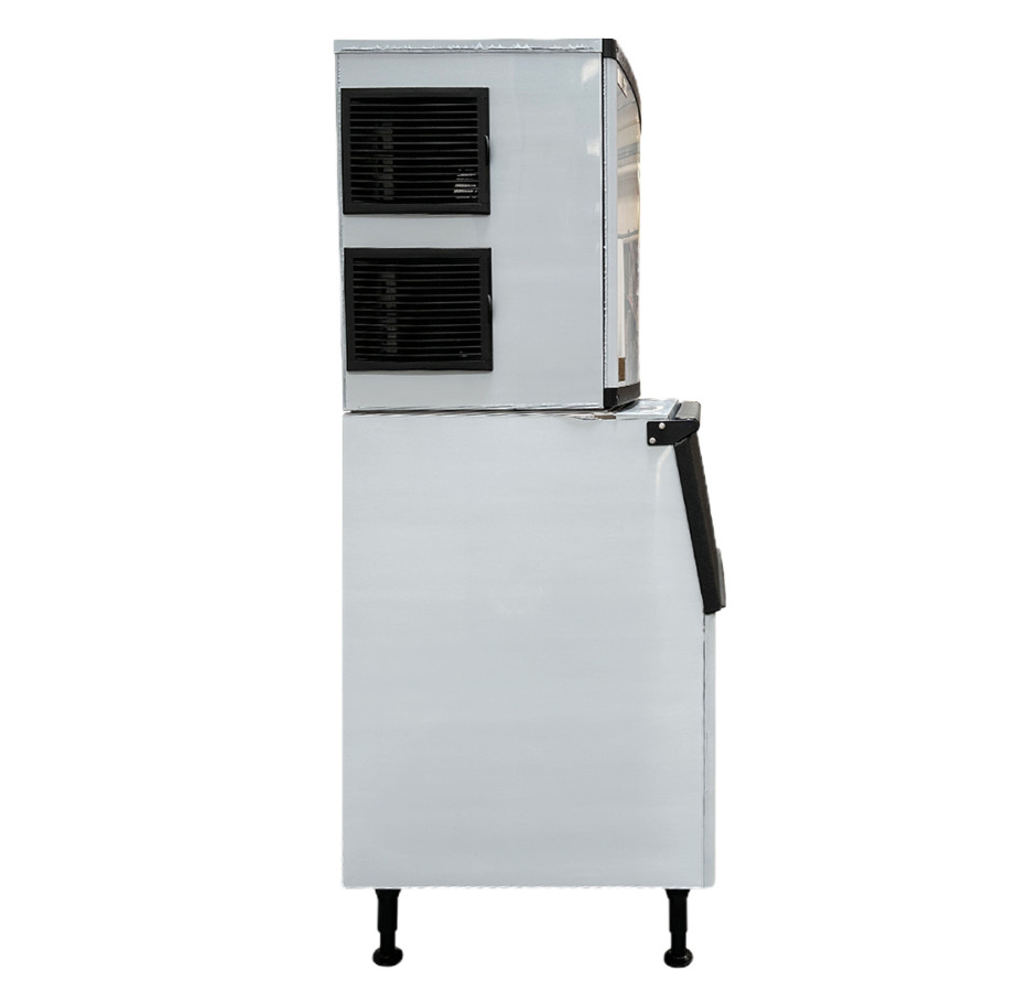 1000 lb/ 24H Commercial Ice Maker Dispencer Machine w/ 350LBS Storage Bin