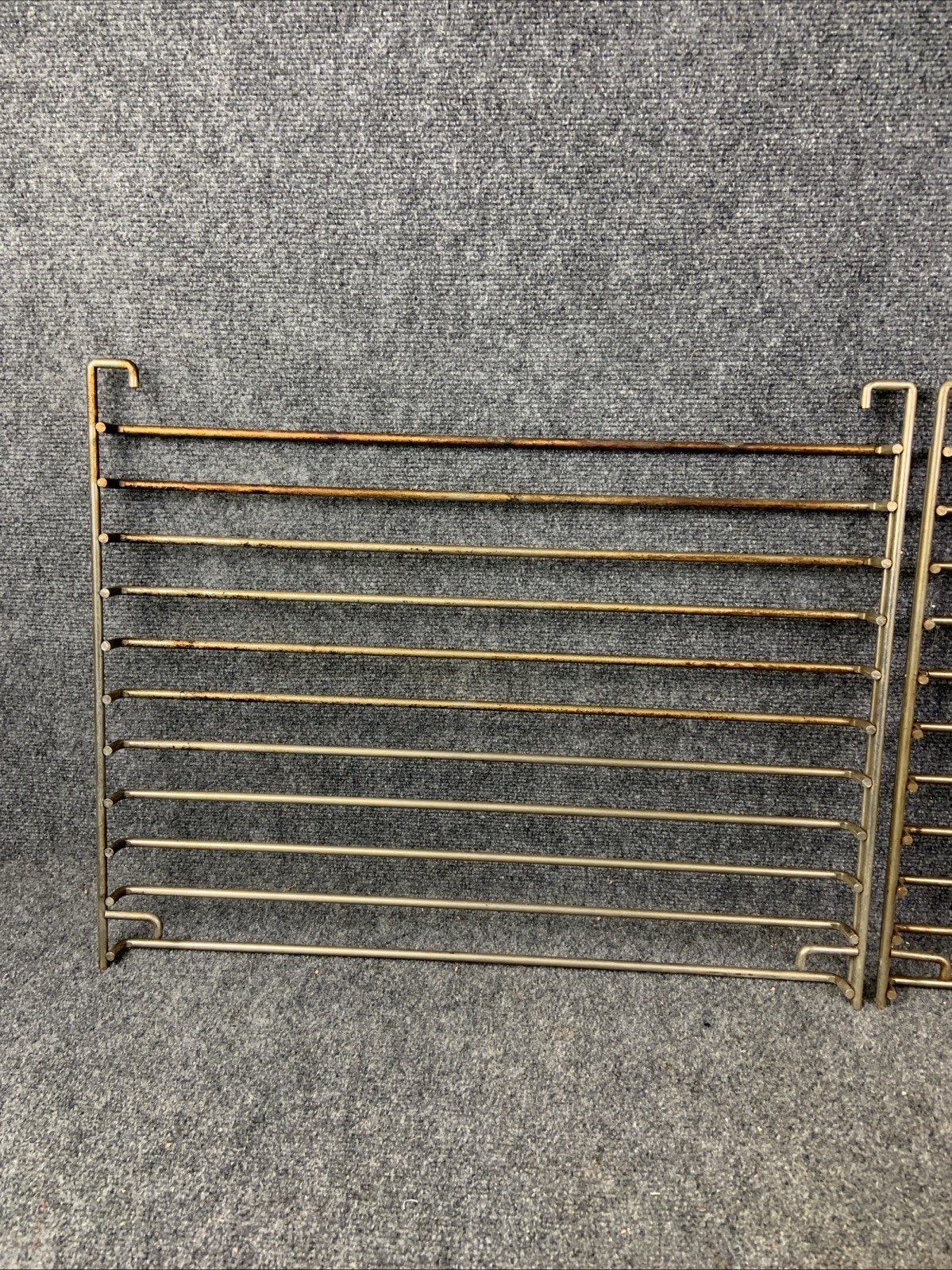 Hobart Vulcan Commercial Oven Guide Racks Set Shelf Holders 24″ x 19″yd D