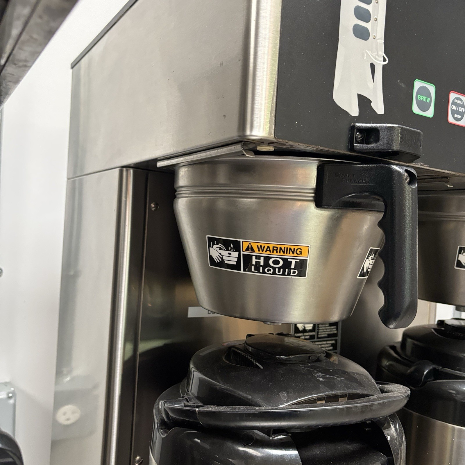 Bunn Dual Thermofresh TF DBC 120/240v Single Phase Digital Brew PICKUP MUST GO!!