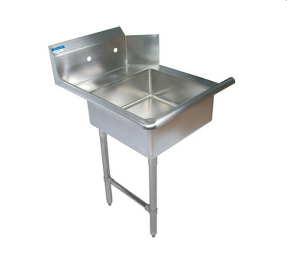 BK Resources BKSDT-26-L-SS All Stainless Soiled Dishtable straight design