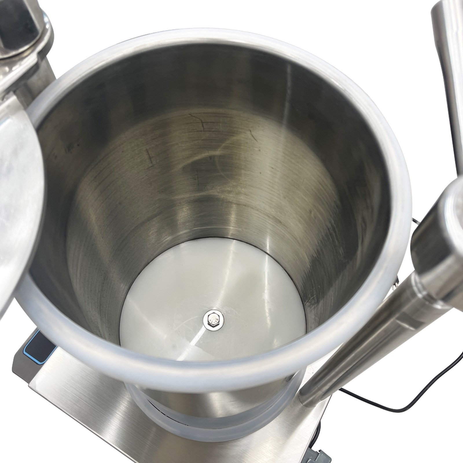 110V Hydraulic Automatic Sausage Filling Machine 26L Sausage Stuffer Maker