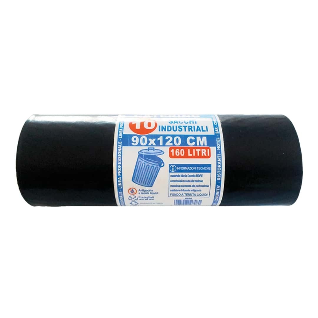 Black Rubbish Bags 90x120cm 10pcs Thick Verolene – Rubbish Bag