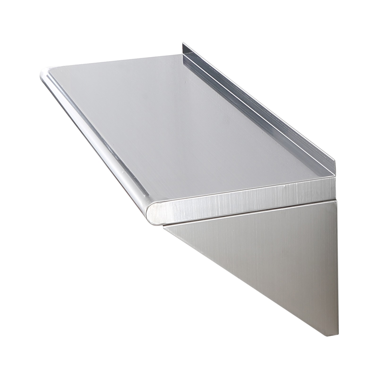 VEVOR 36″ x 12″ Stainless Steel Wall Mounted Shelf Kitchen Restaurant Shelving