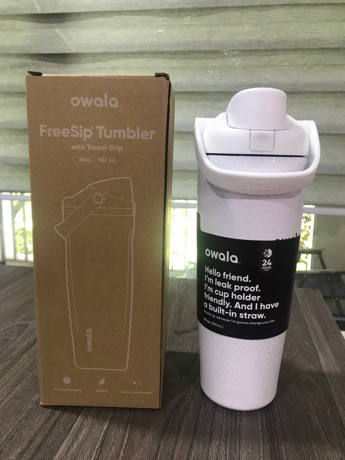 New Owala Fairways For Days FreeSip Sway Golf Water Bottle 30oz Gift