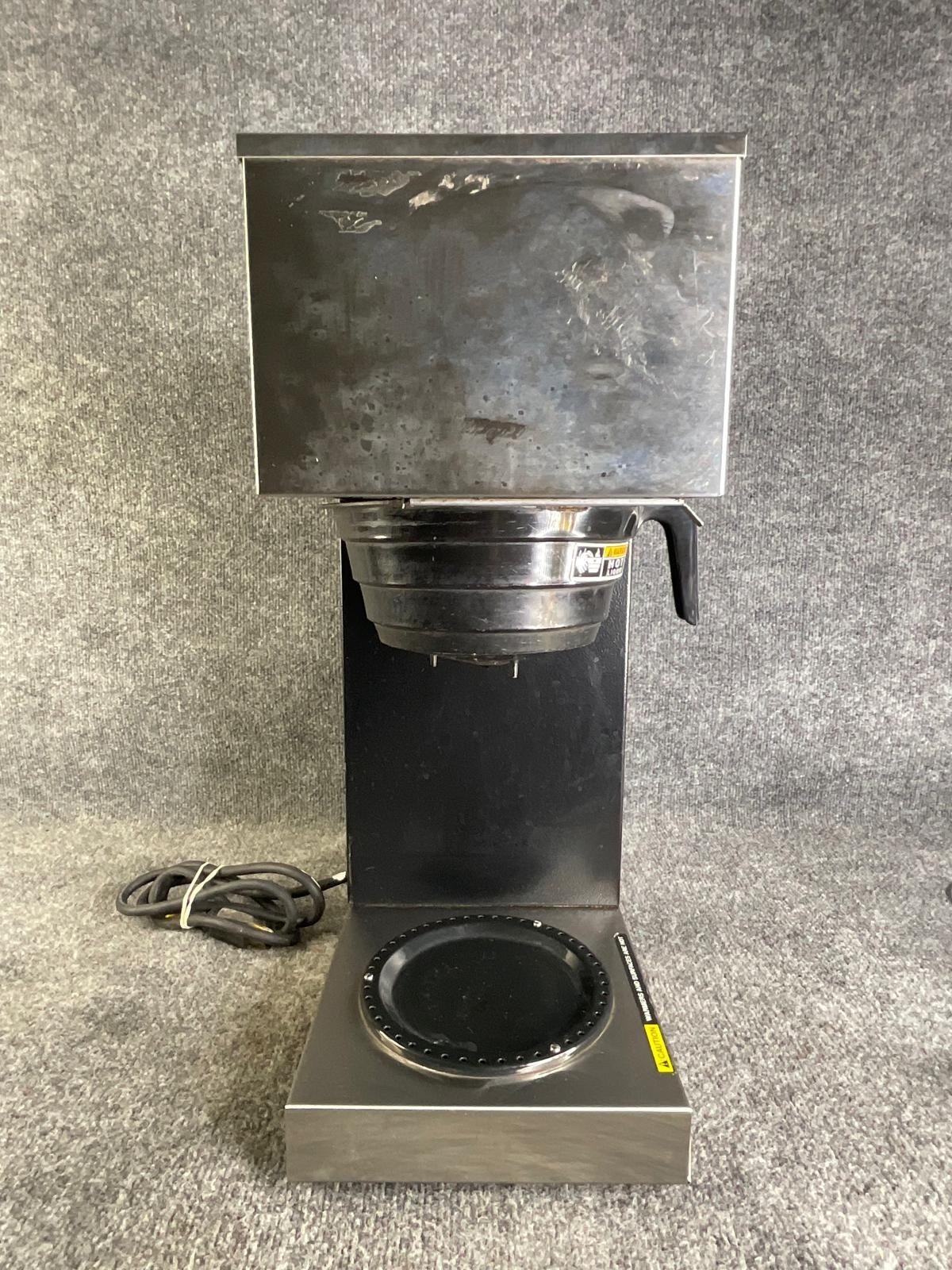 BUNN VPR 33200 Commercial 12-Cup Pourover Coffee Maker Machine Black