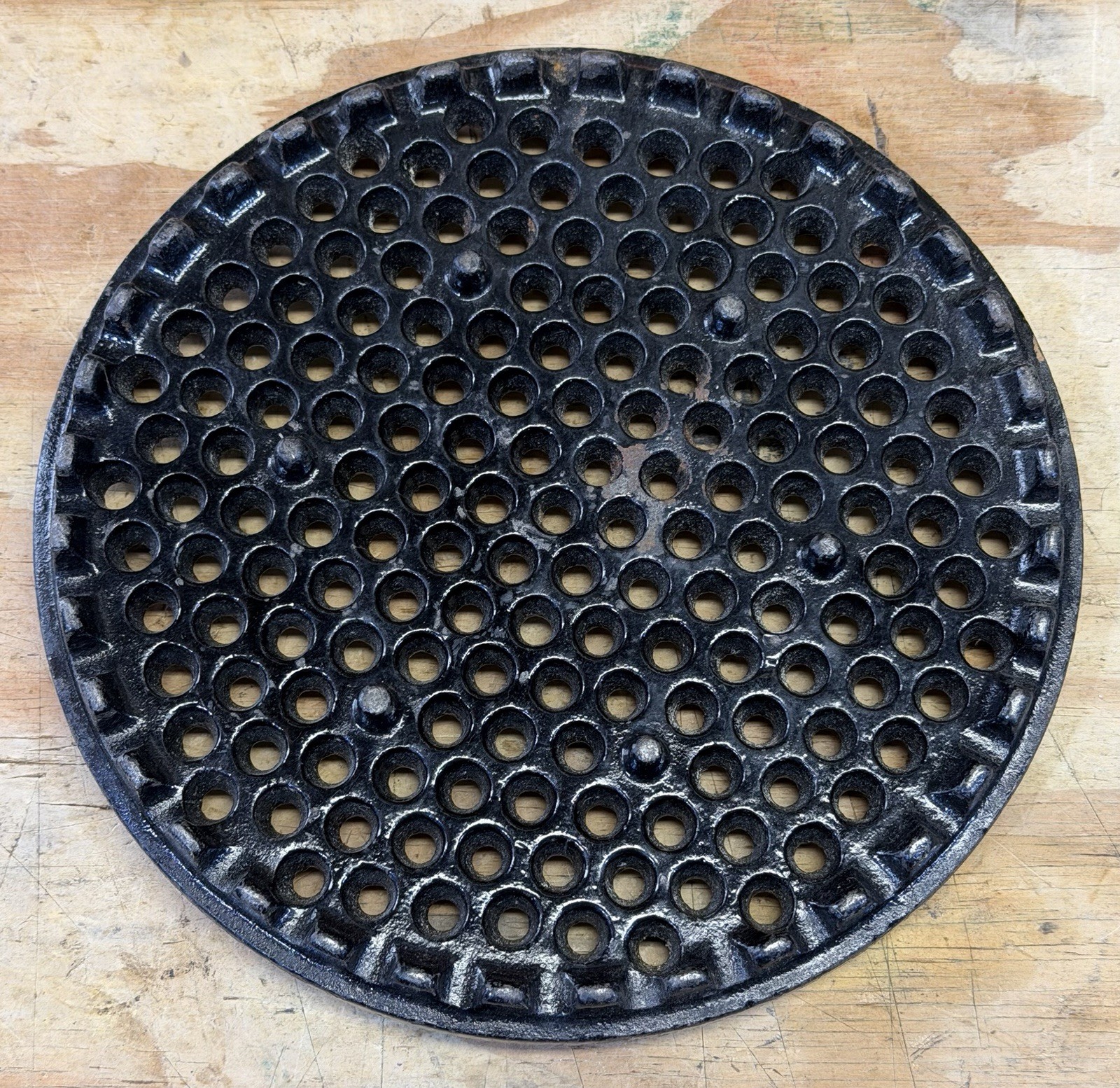 ENTERPRISE ORIGINAL 6/8 QT STRAINER PLATE 2101 SAUSAGE STUFFER WINE FRUIT PRESS