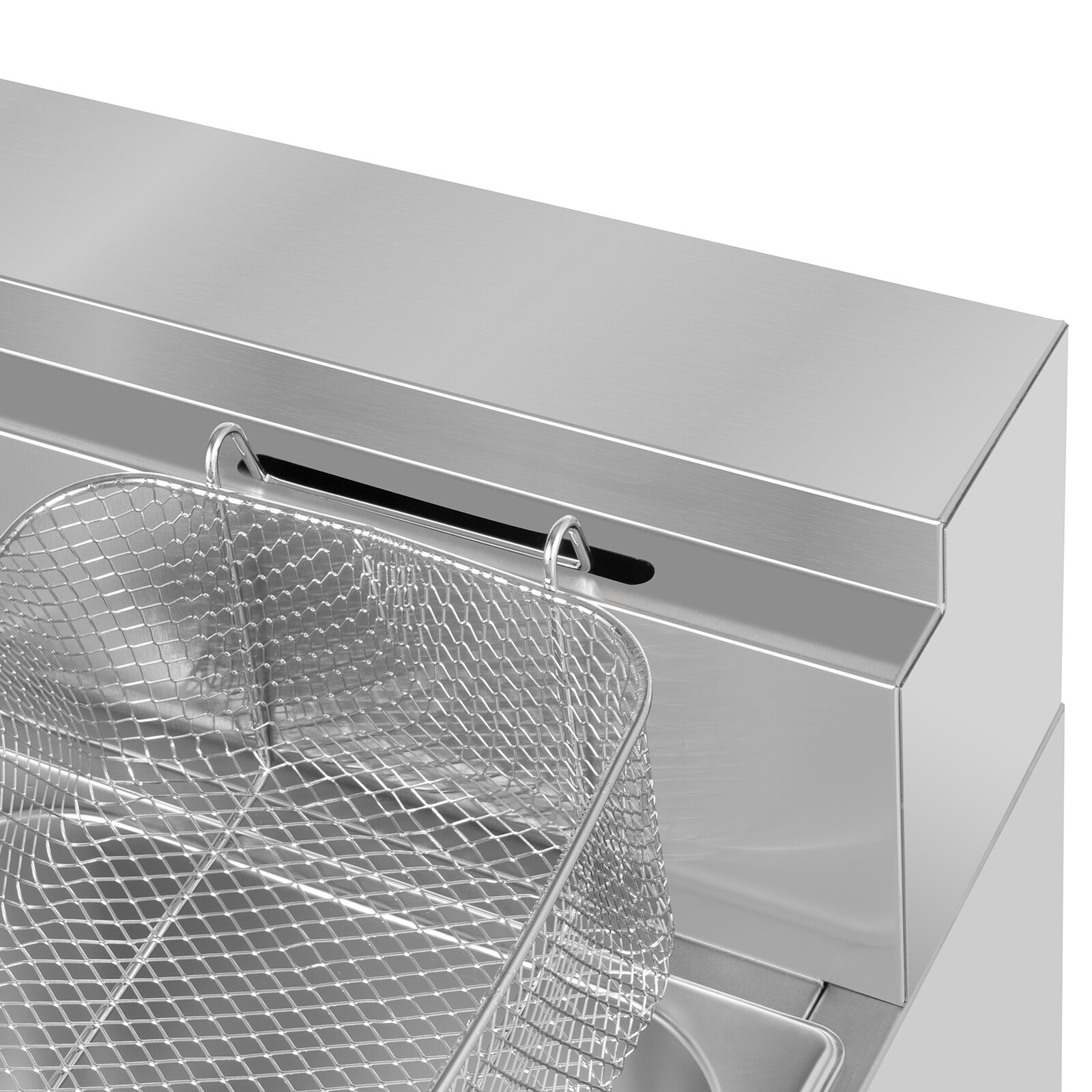 Countertop Gas Fryer w/ 2 Frying Baskets LPG Liquefied Gas Deep Fryer USA