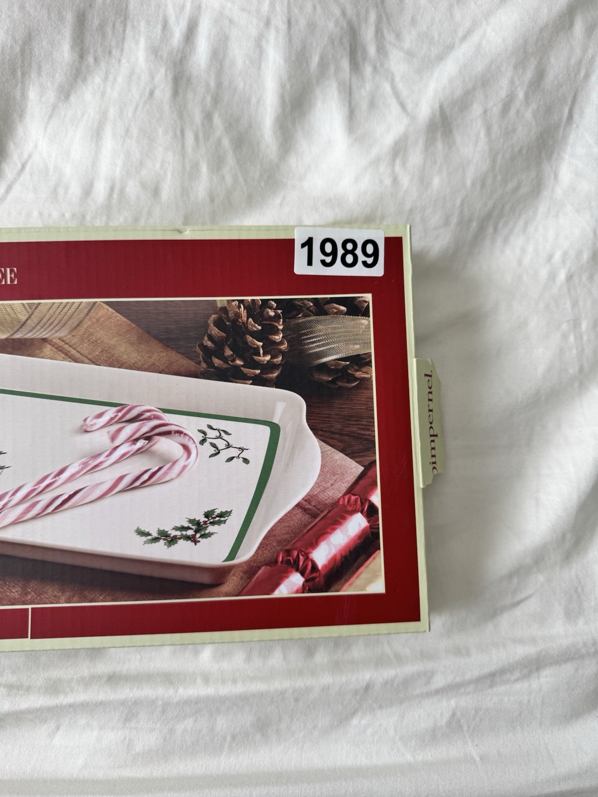 Spode Sandwich Tray – (15.1″ x 6.5″) 15.1″ x 6.5″ x 1″, Multicolor Christmas New